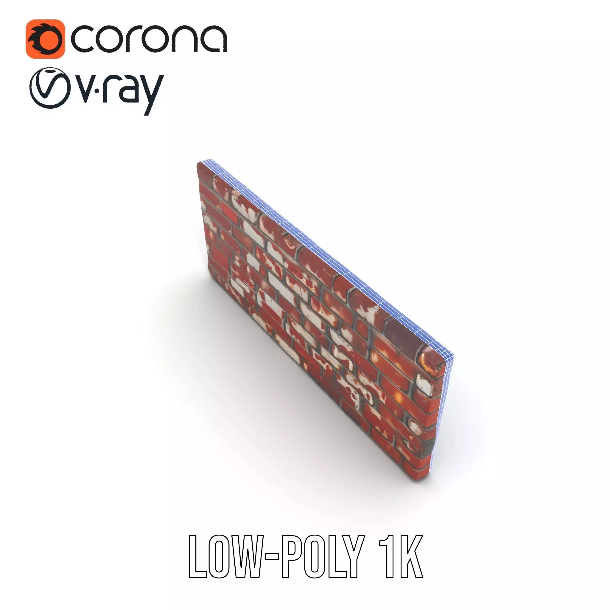 Weathered Brick Wall model pack Texture_32