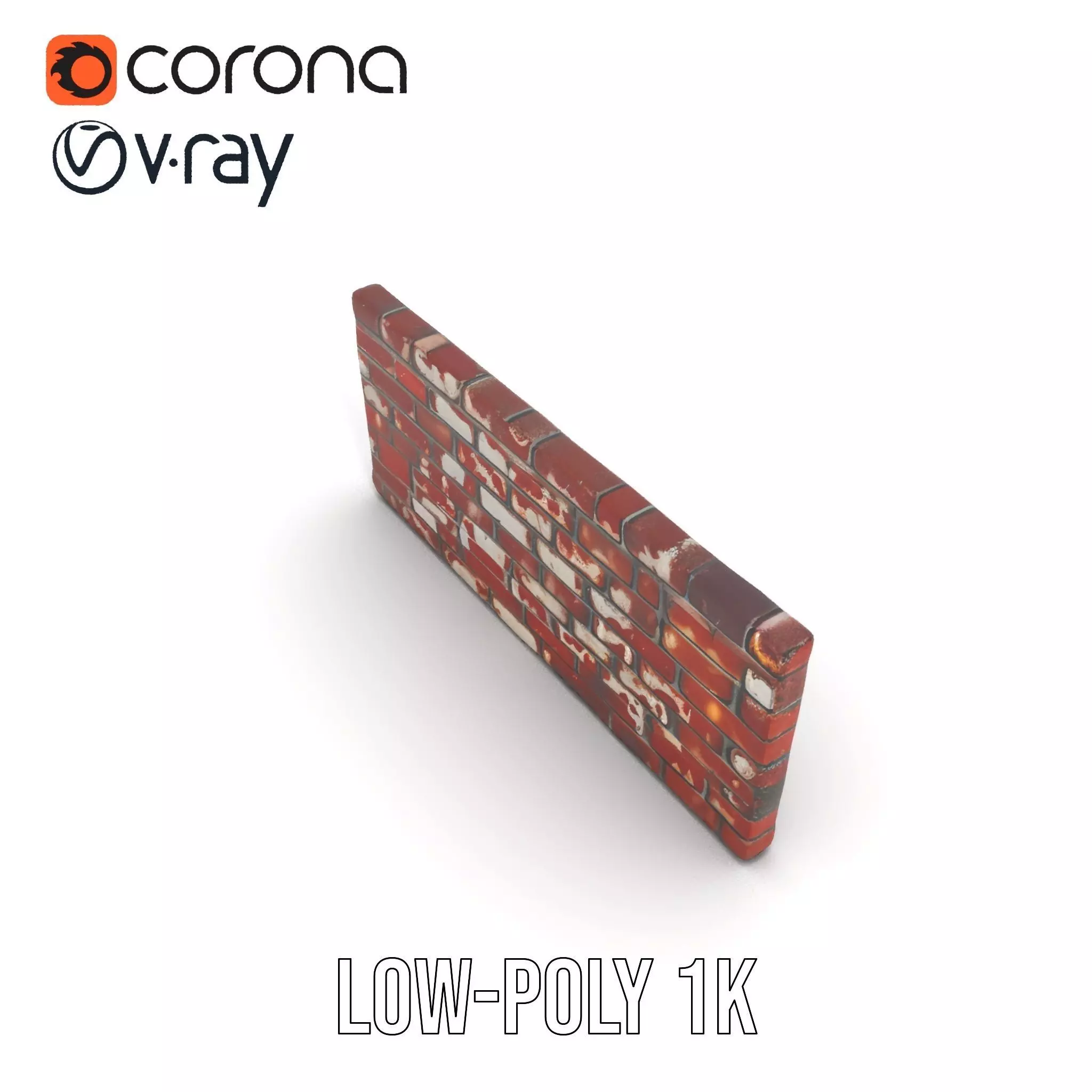 Weathered Brick Wall model pack Texture_29