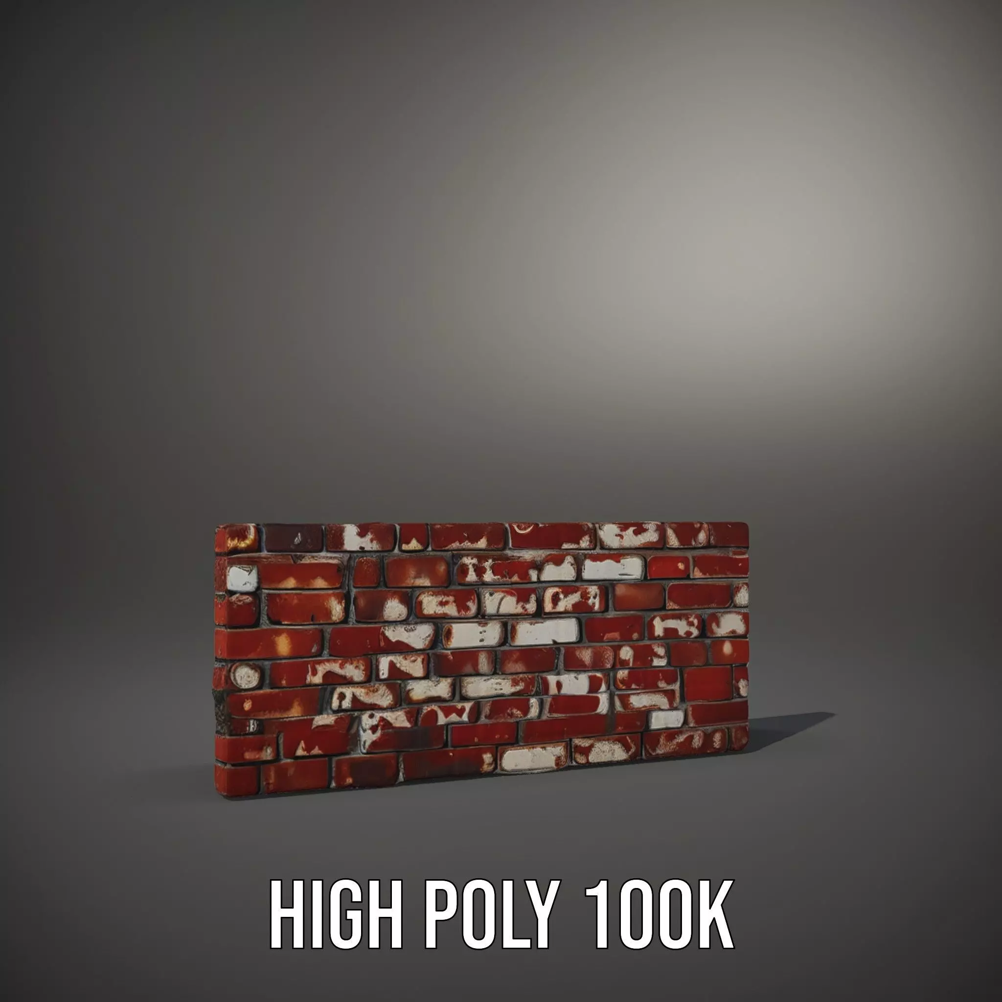 Weathered Brick Wall model pack Texture_9