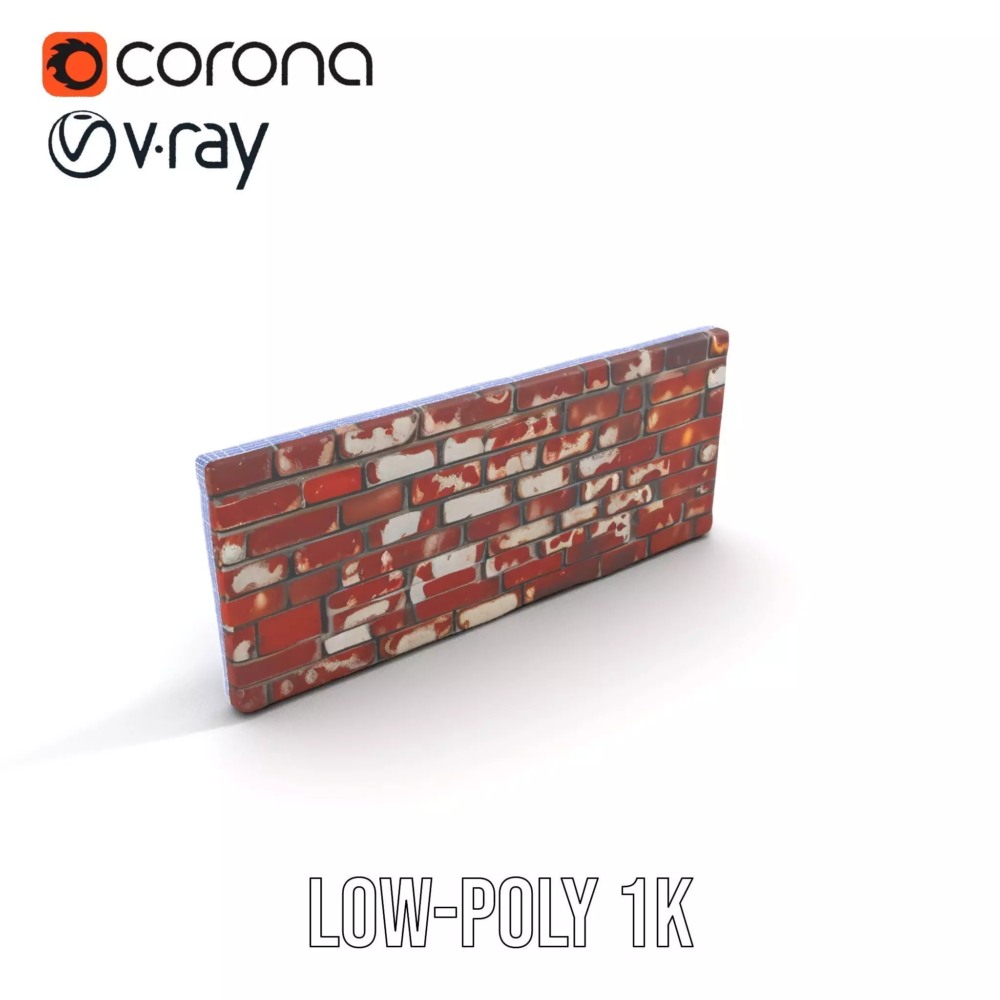 Weathered Brick Wall model pack Texture_26