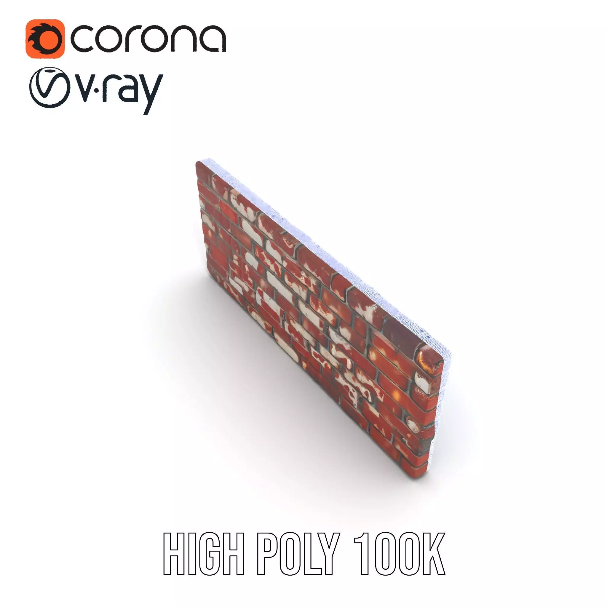 Weathered Brick Wall model pack Texture_27