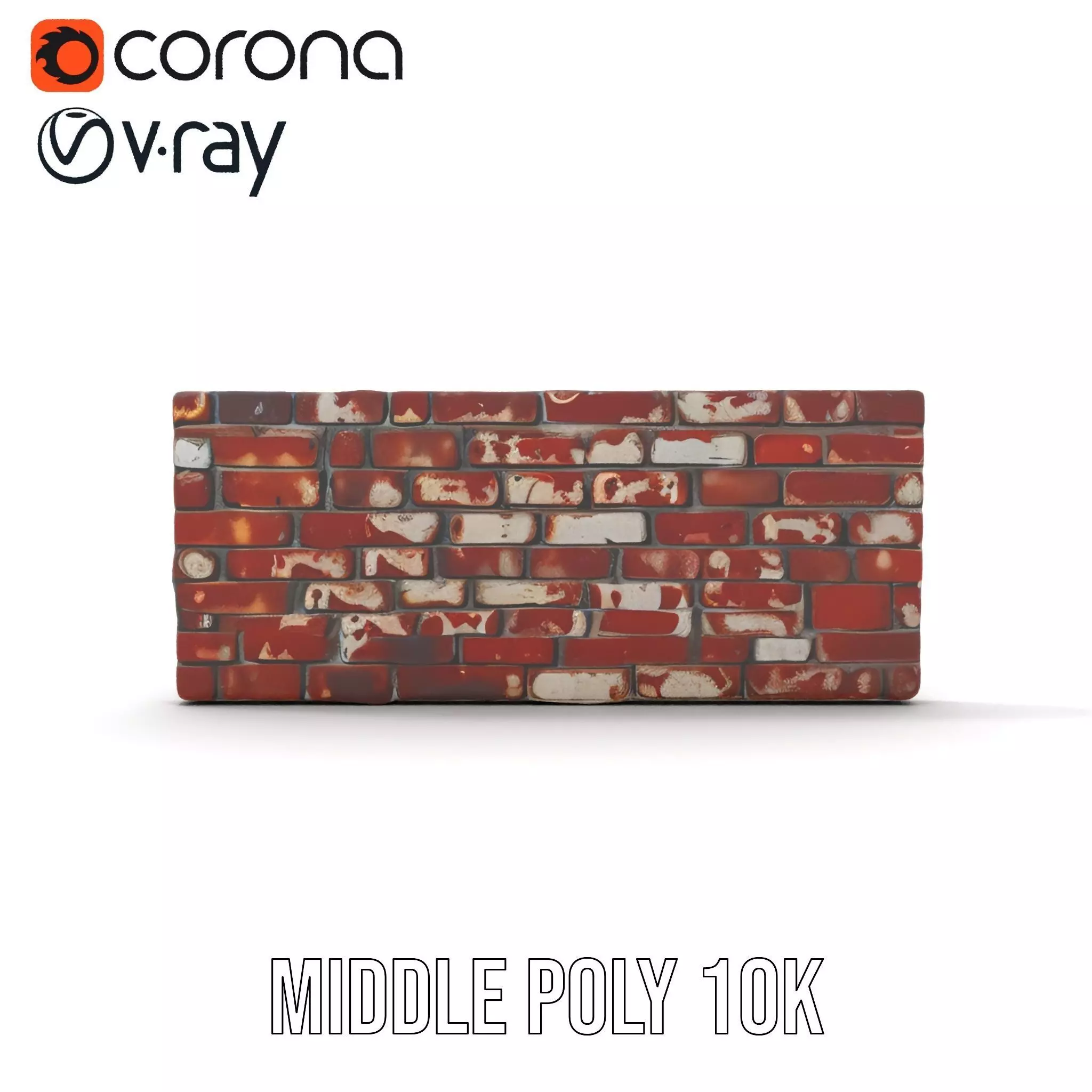 Weathered Brick Wall model pack Texture_20