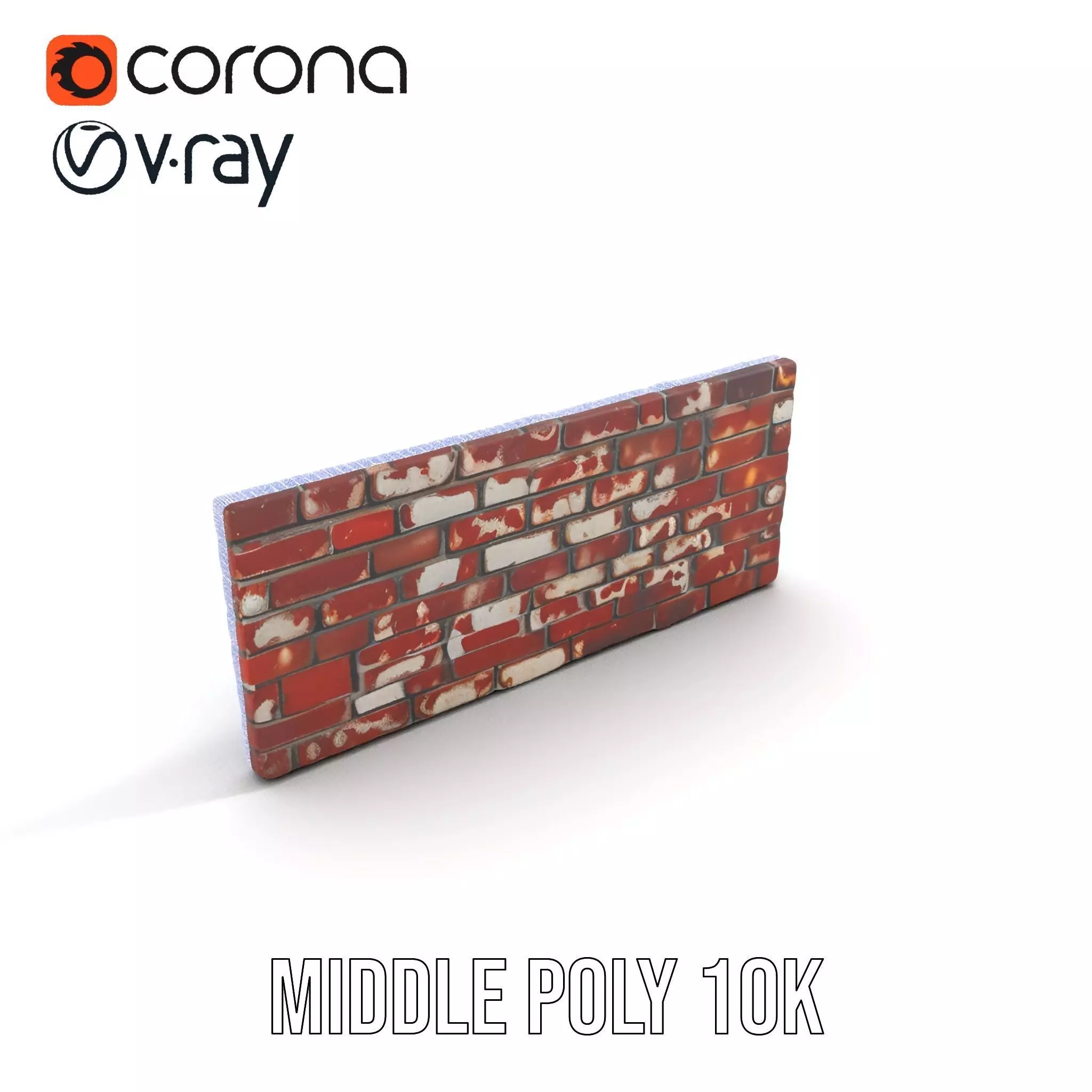 Weathered Brick Wall model pack Texture_7