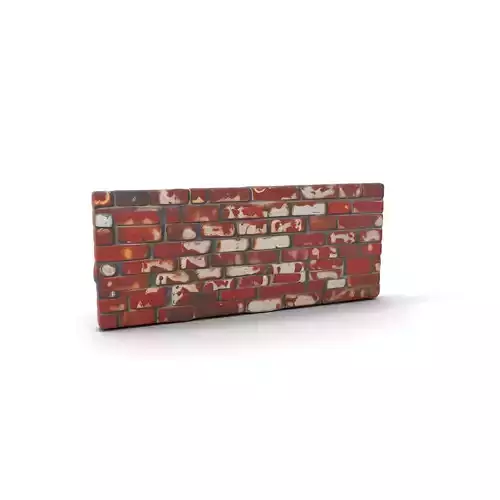 Weathered Brick Wall model pack