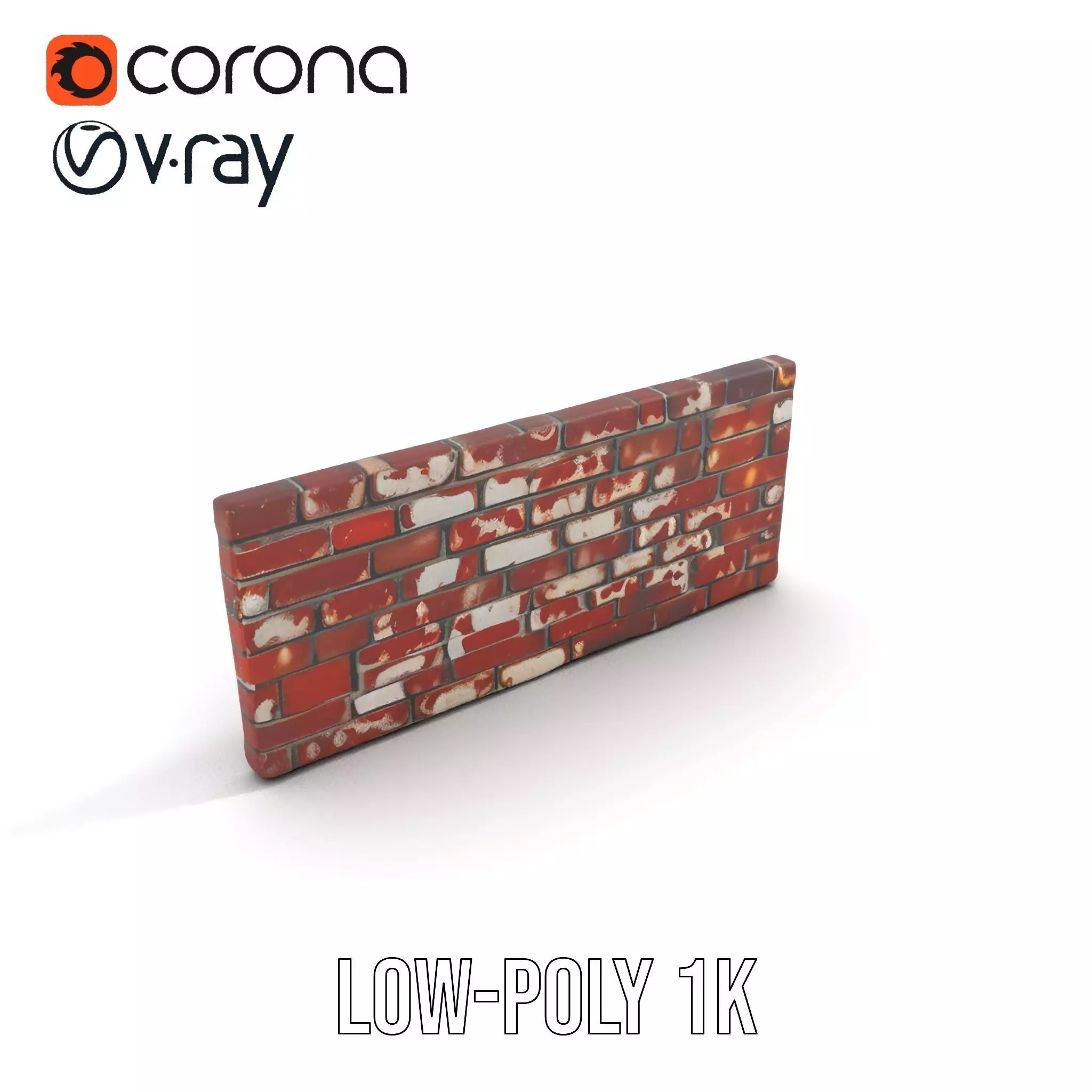 Weathered Brick Wall model pack Texture_21