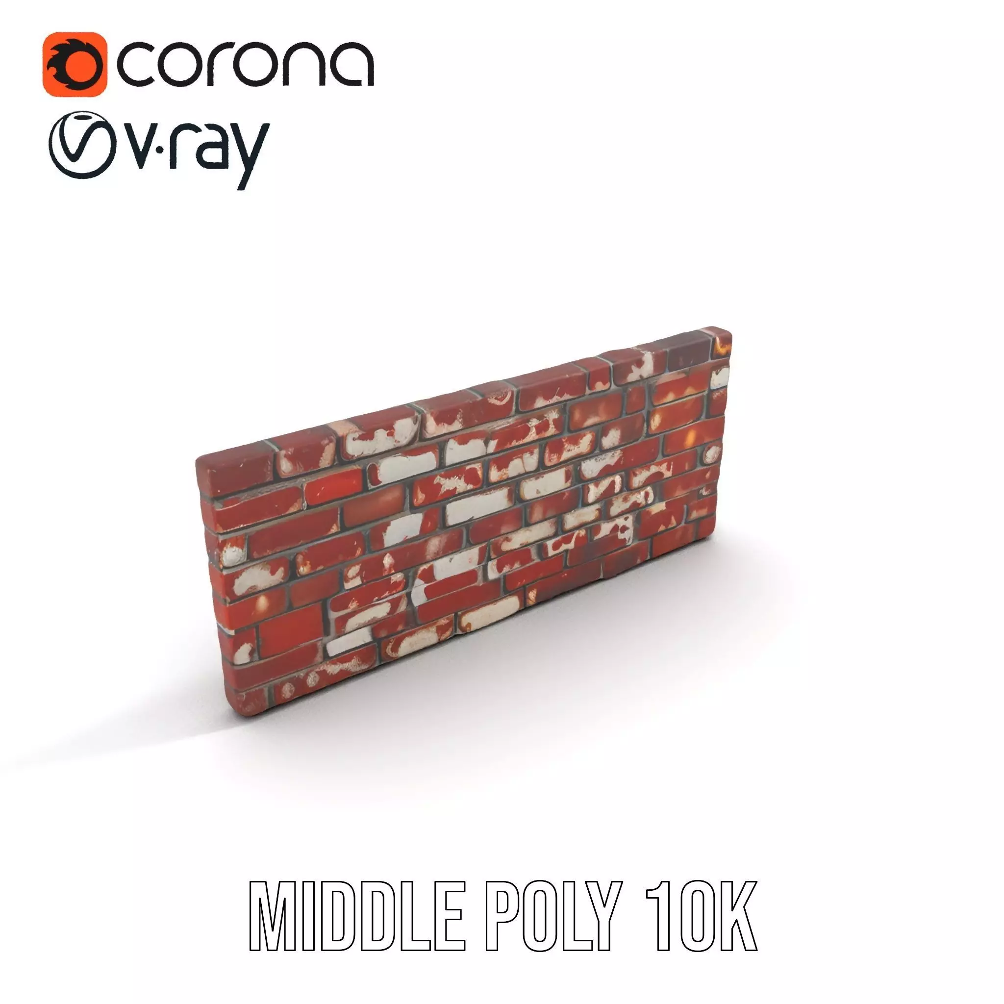 Weathered Brick Wall model pack Texture_17