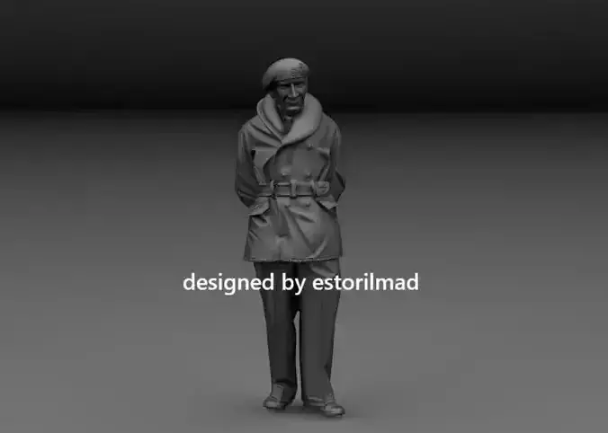 WW2 GENERAL MONTGOMERY FRONT EUROPE