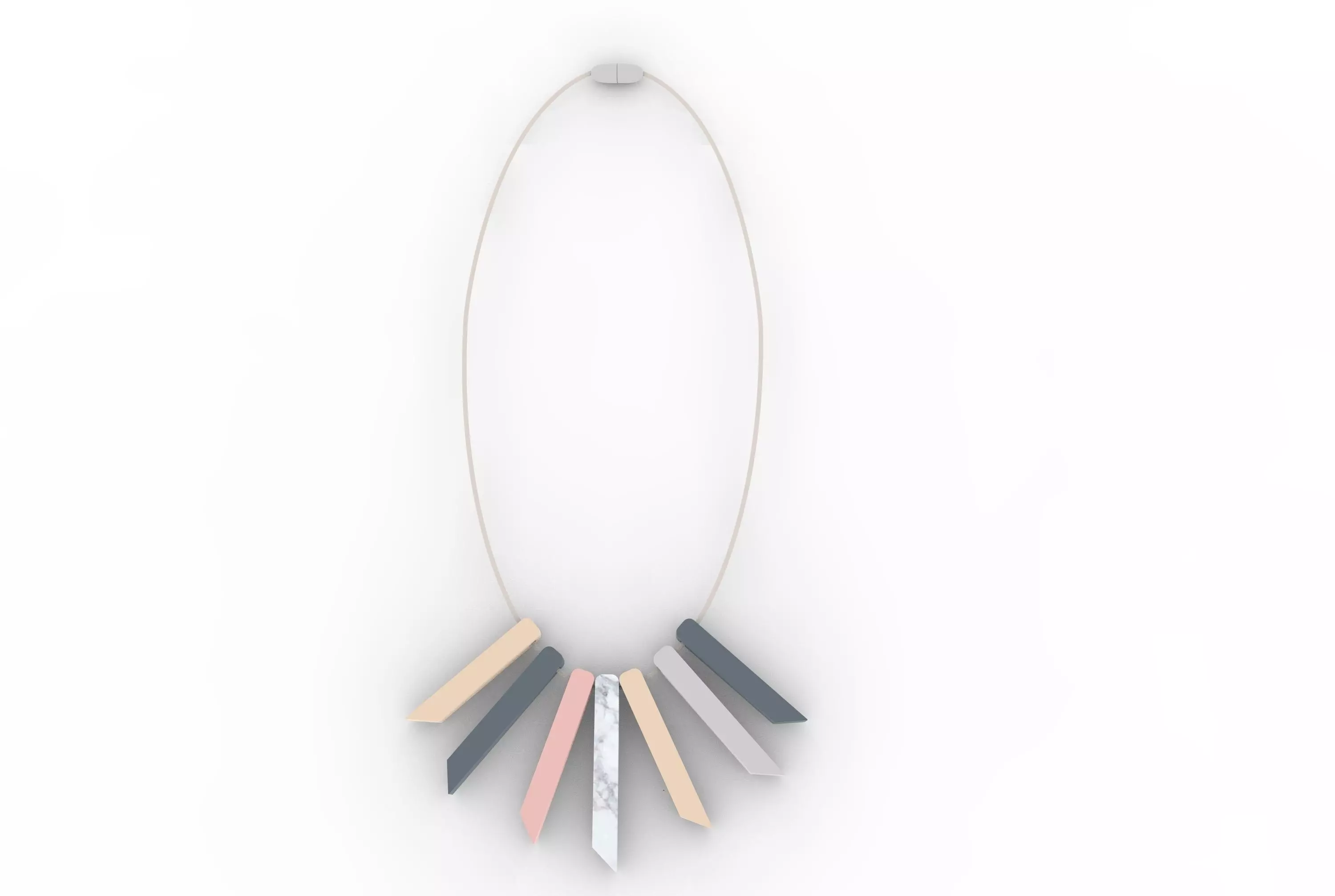 Finger necklace Free 3D print model