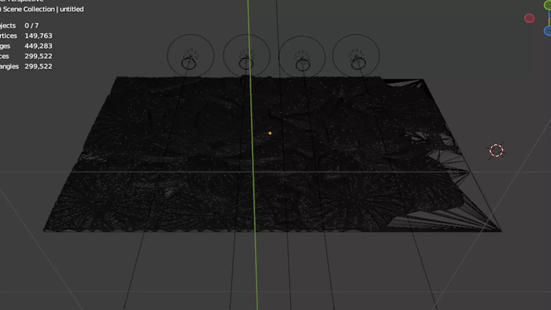 Modern Relief Wall Mural Decor CNC 3D Print 05  3D model_7