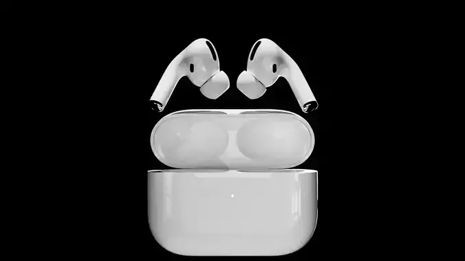 TWS Apple AirPods Pro 3 3D model