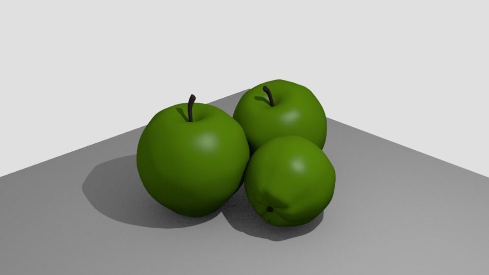 Apples apple Free 3D model