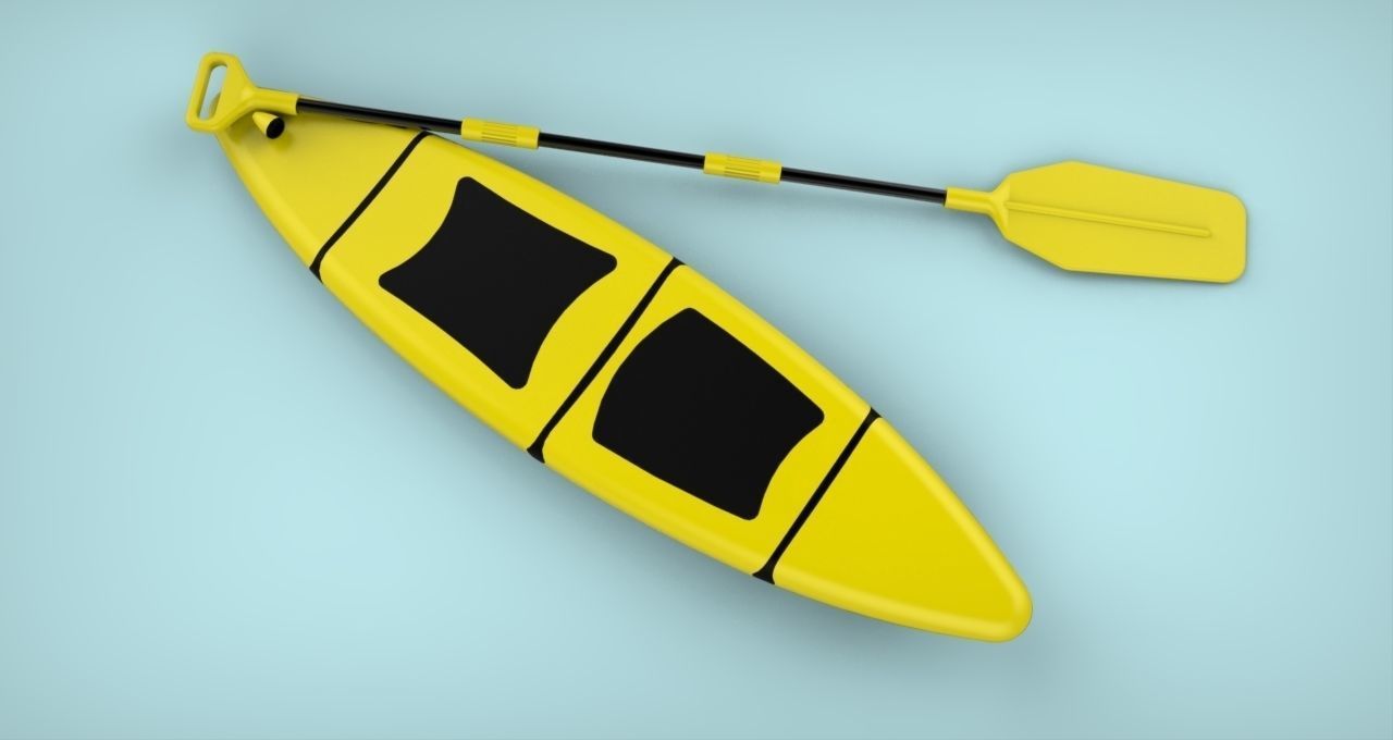 Paddle Free Animation The Best Paddle Board free 3D model animated | CGTrader