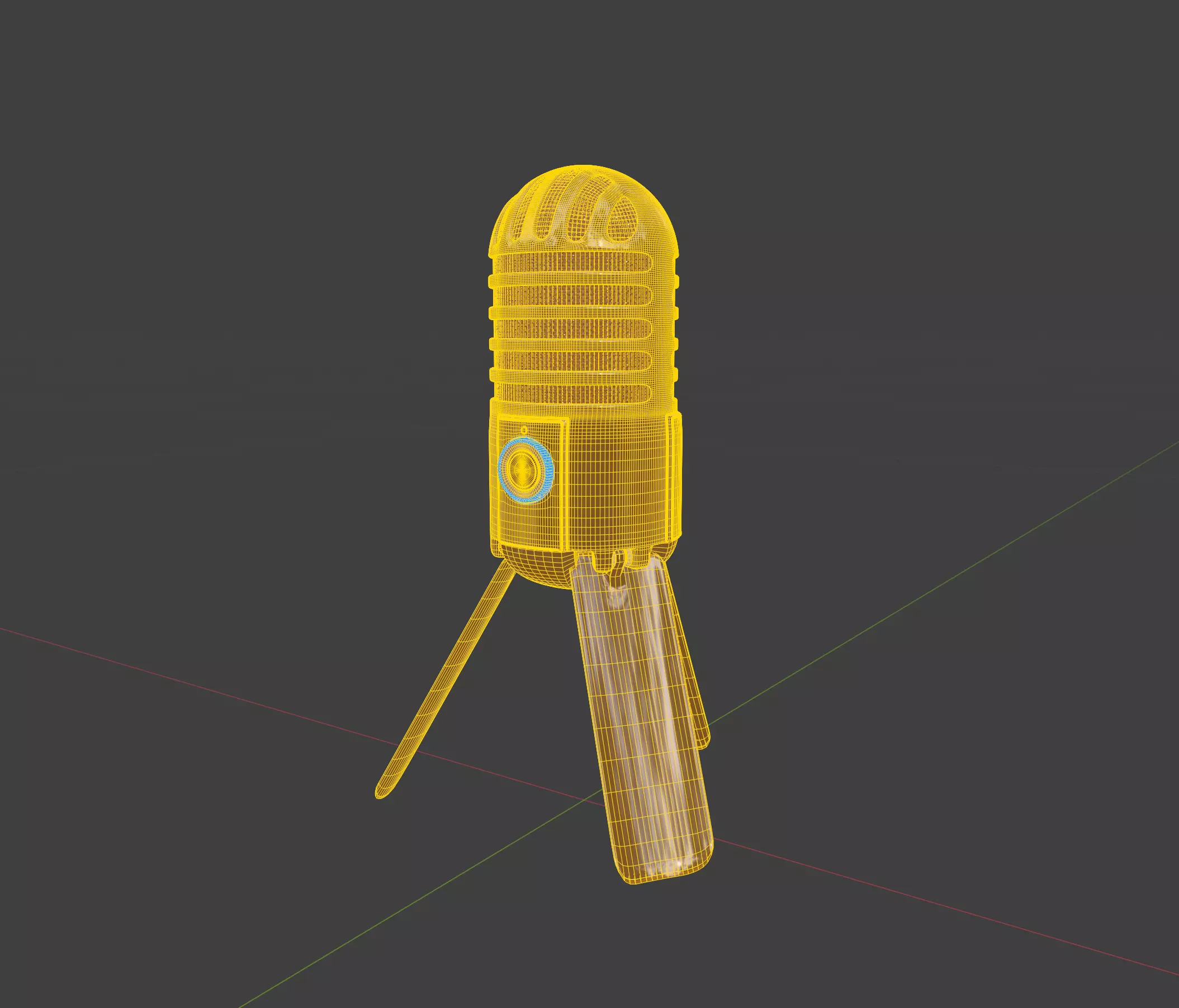 Samson Meteor Microphone 3D model_6