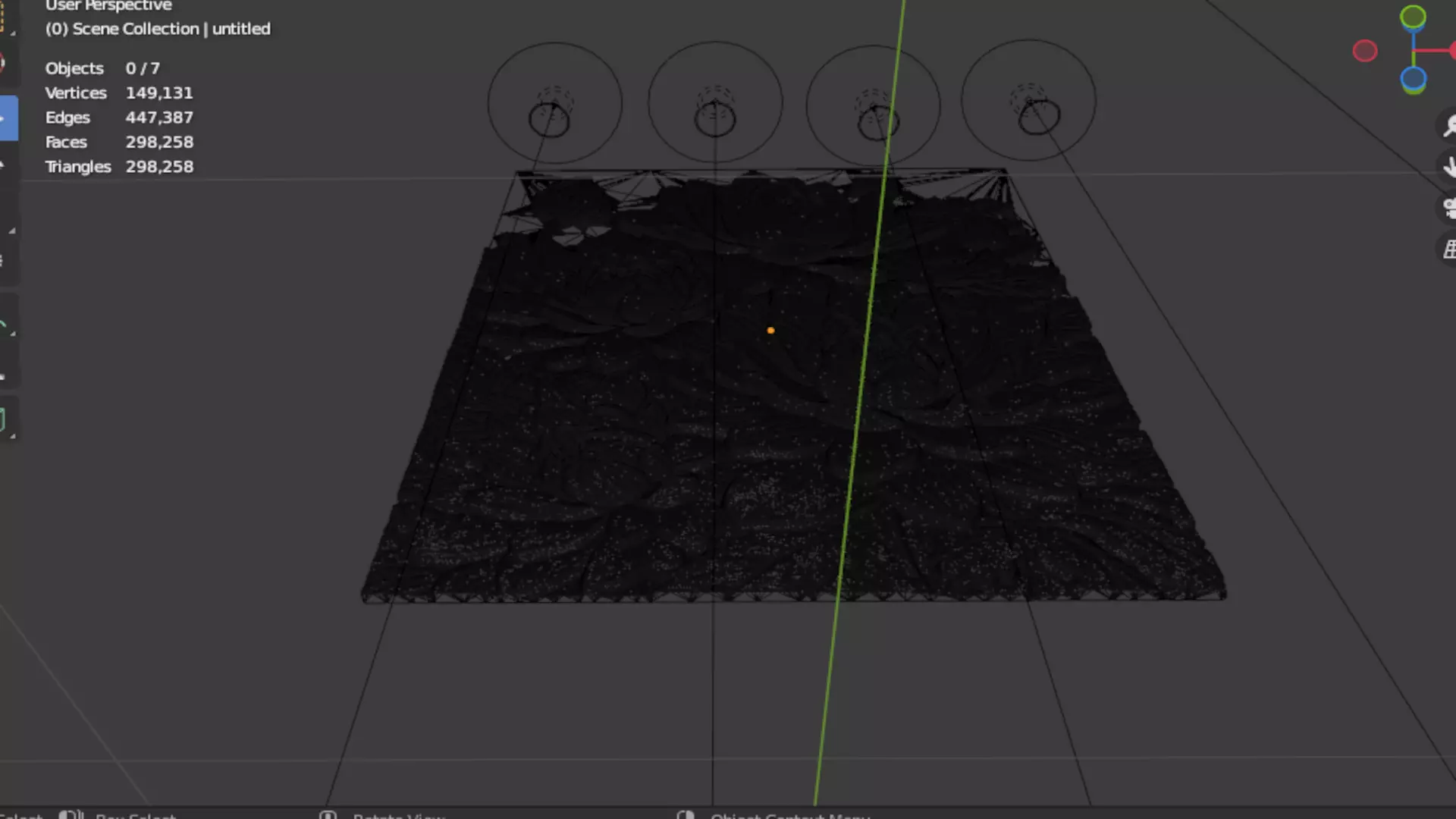 Modern Relief Wall Mural Decor CNC 3D Print 07  3D model_8