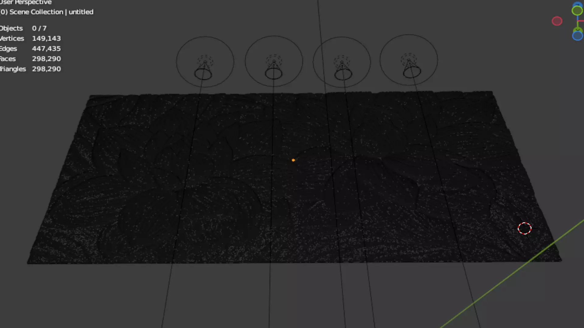 Modern Relief Wall Mural Decor CNC 3D Print 09 3D model_7