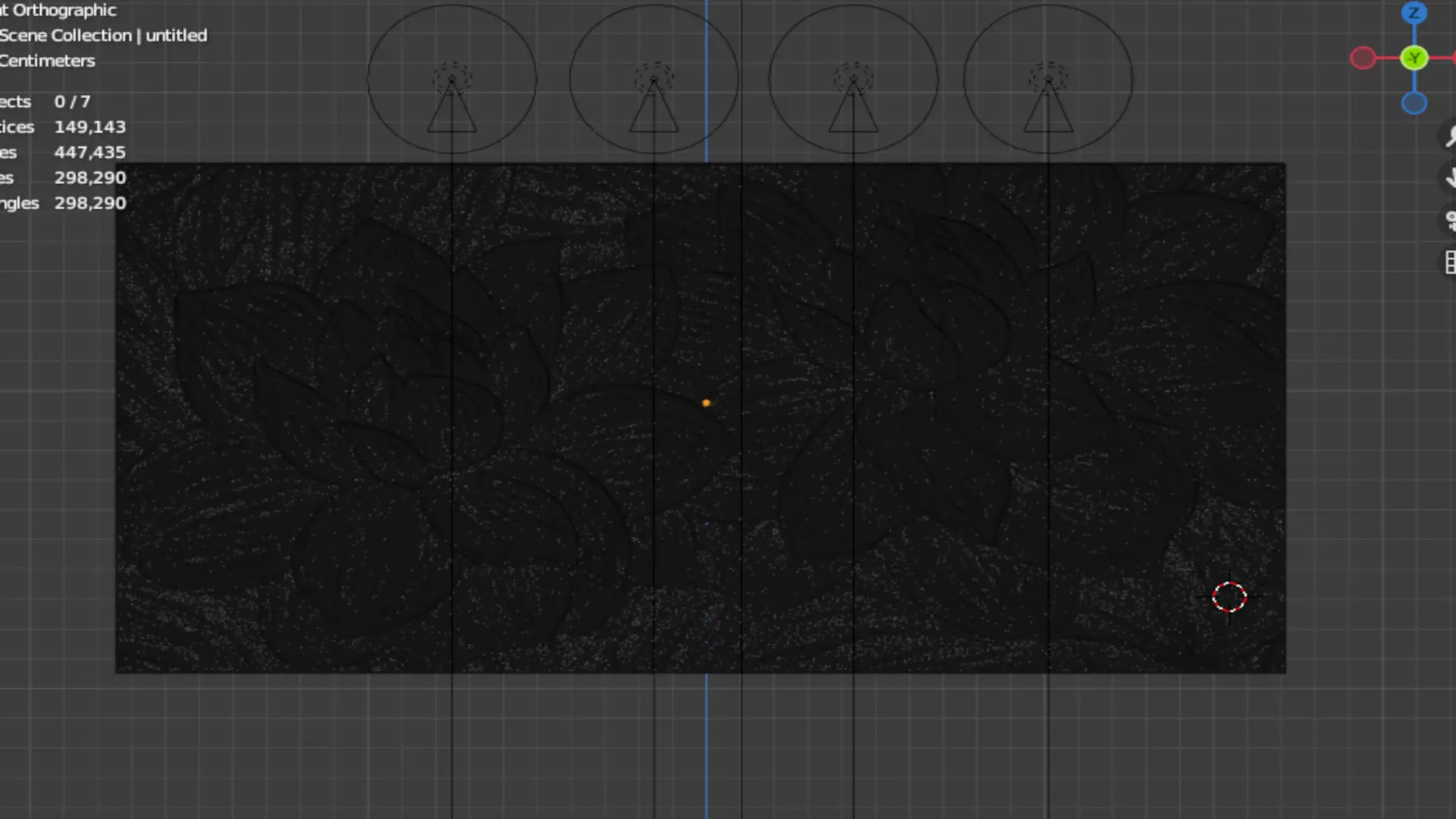 Modern Relief Wall Mural Decor CNC 3D Print 09 3D model_6