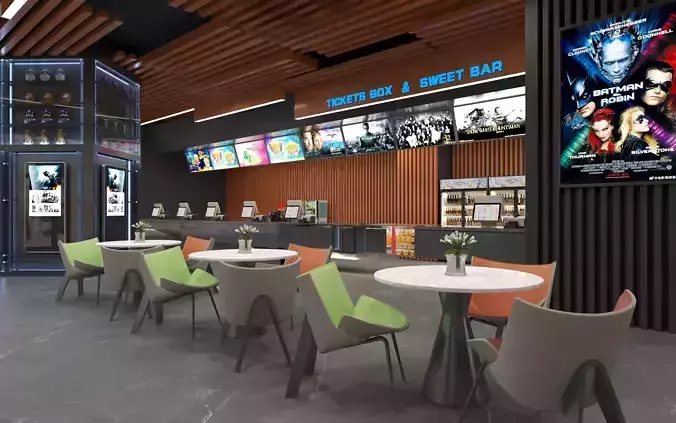 Movie Theater Interior