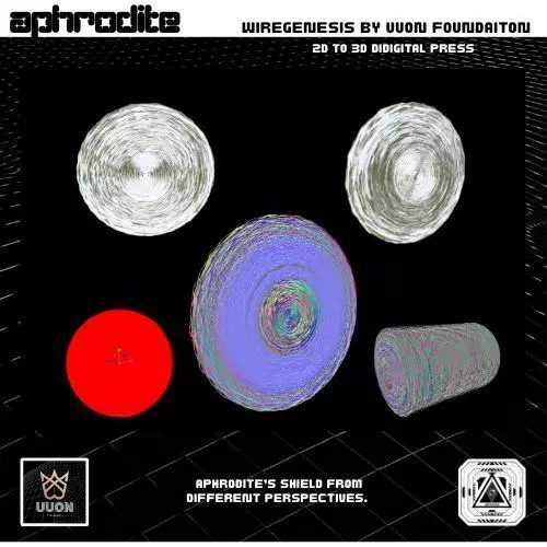 Aphrodite- Aphrodite Shield - Venus Collector Set Low-poly 3D model_6