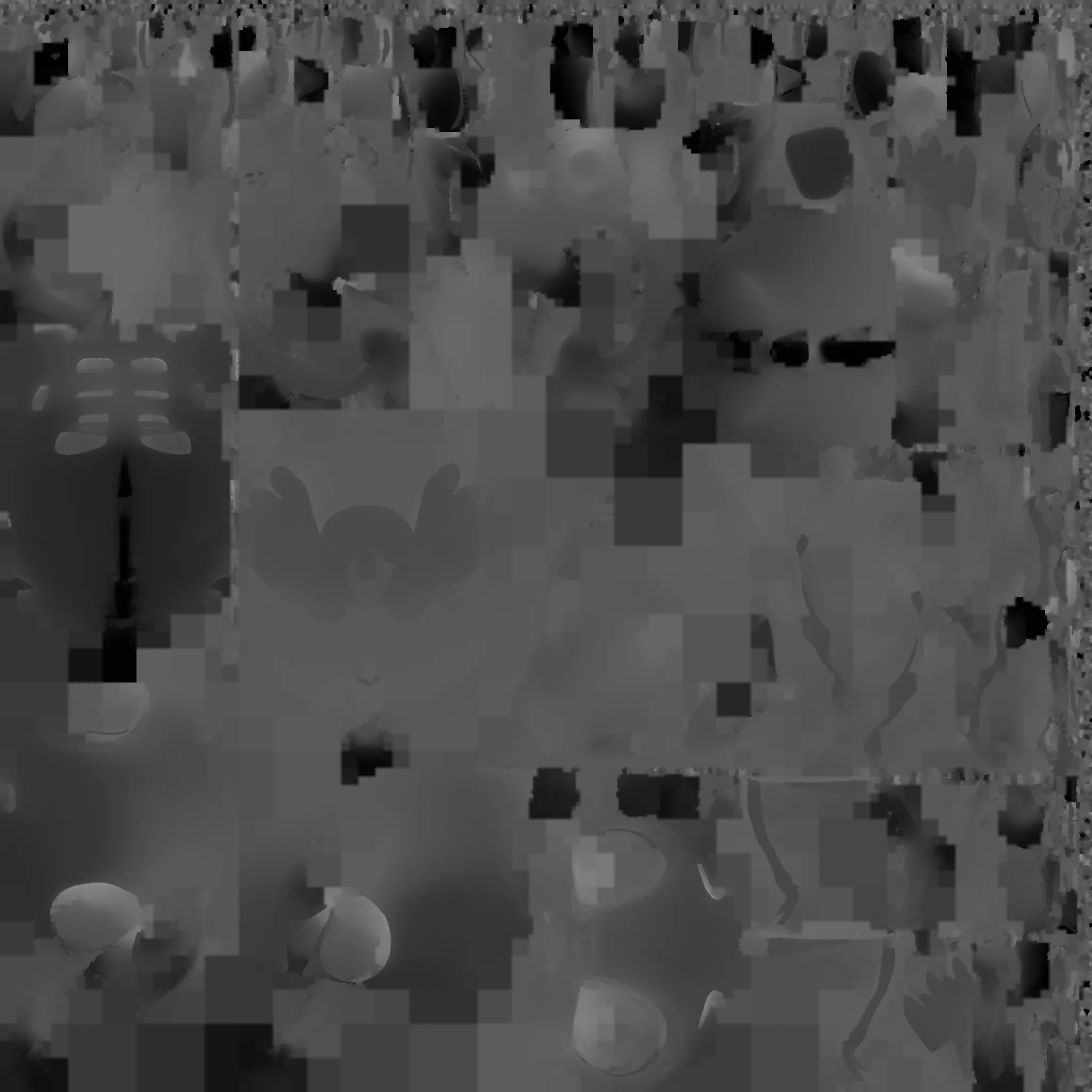 Alien 3D Model Game-Ready PBR Textured Rigged 3D Printable Low-poly 3D model_6