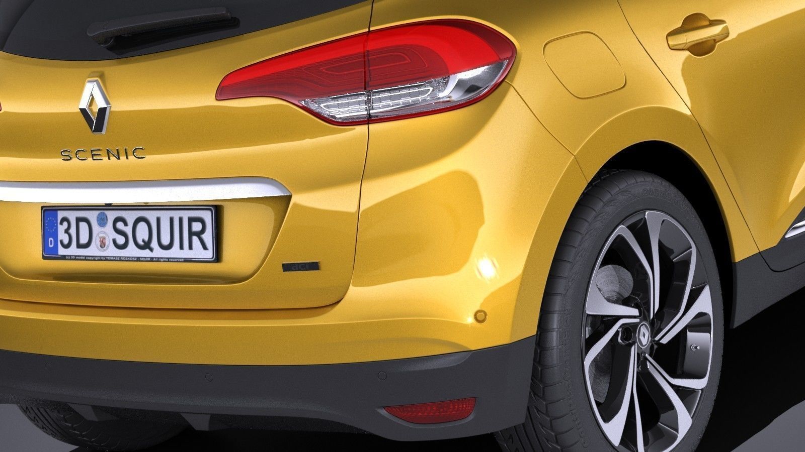 Renault Scenic 2017 3D model_1