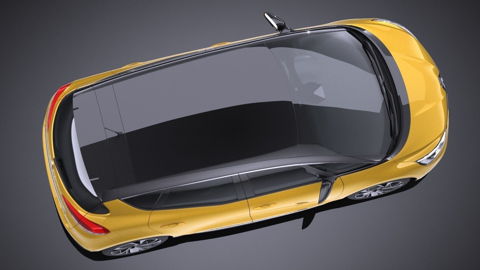 Renault Scenic 2017 3D model_6