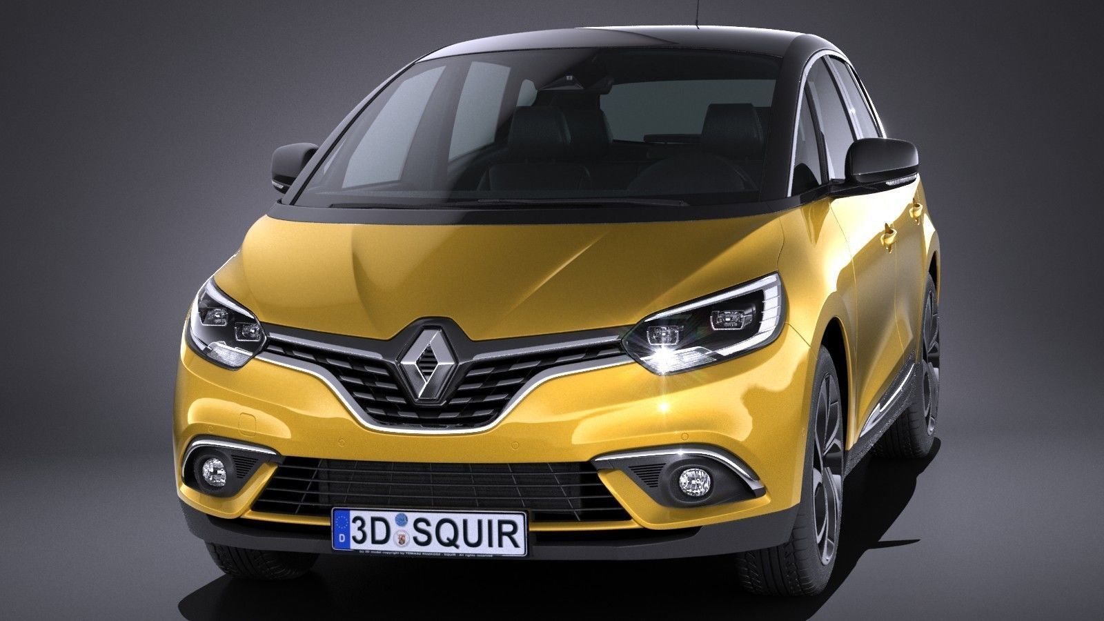 Renault Scenic 2017 3D model_4