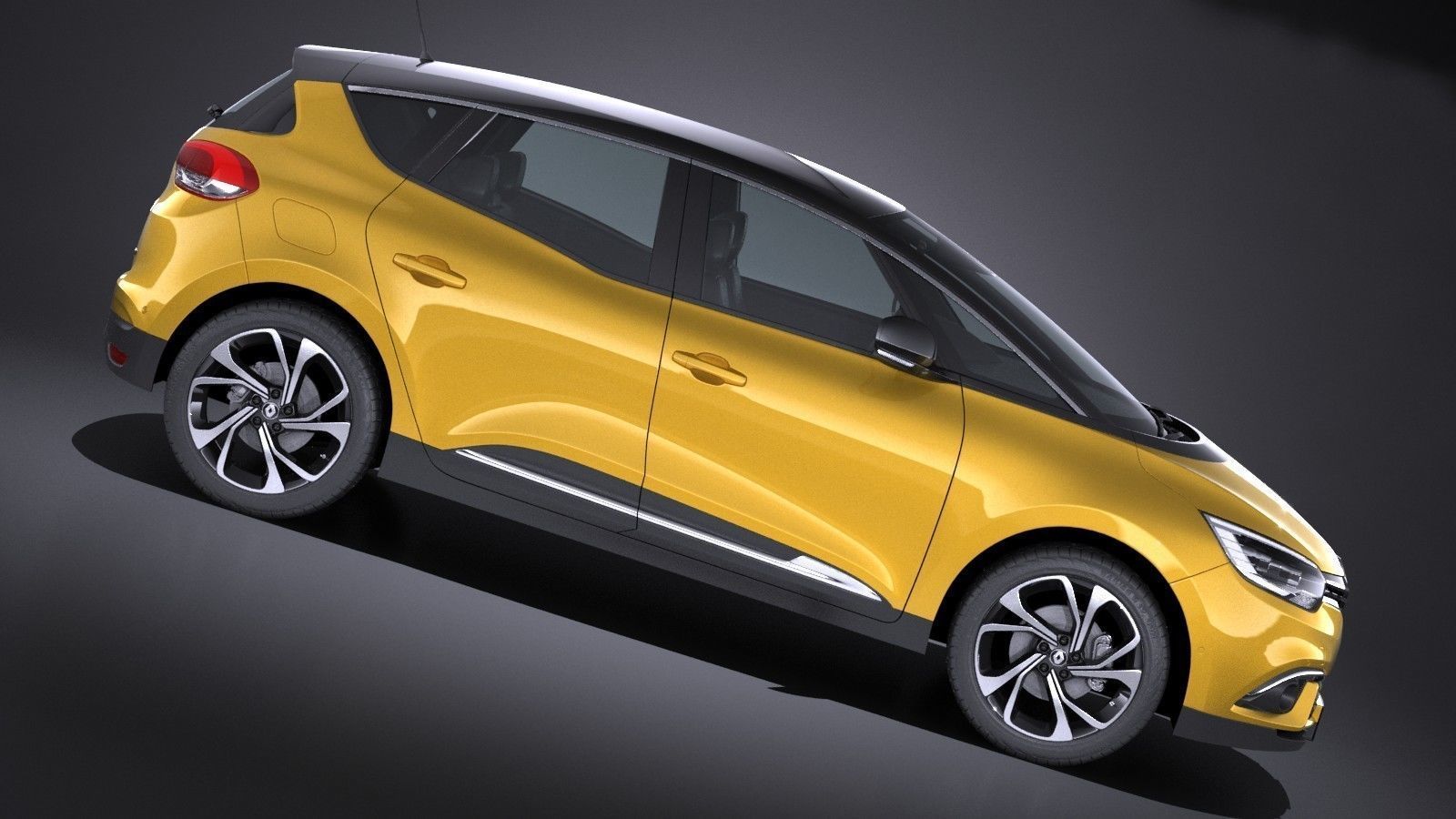 Renault Scenic 2017 3D model_9