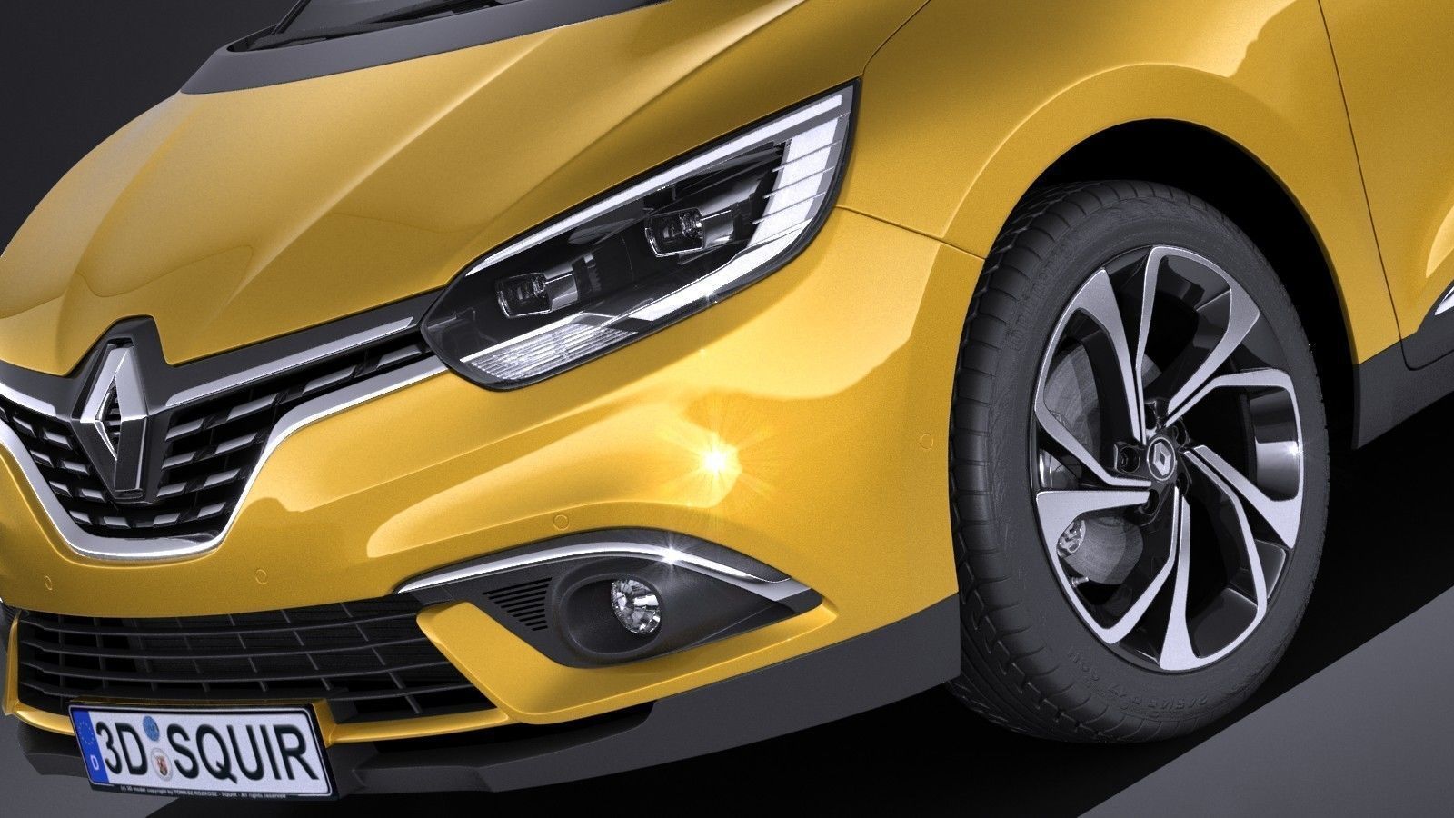 Renault Scenic 2017 3D model_3