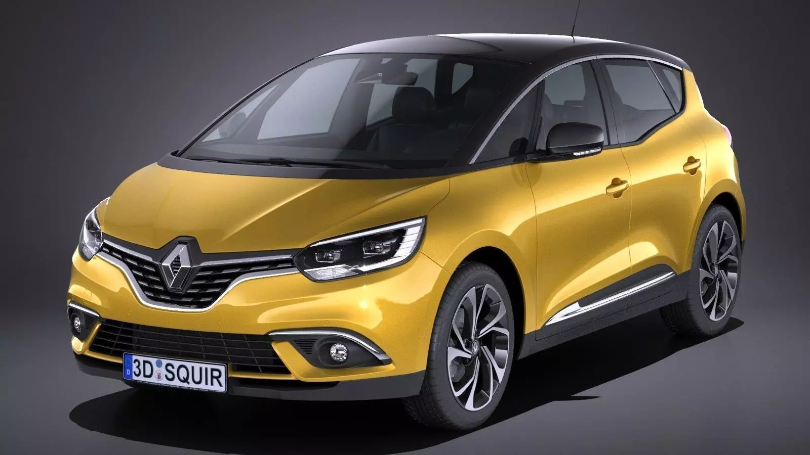 Renault Scenic 2017 3D model_0