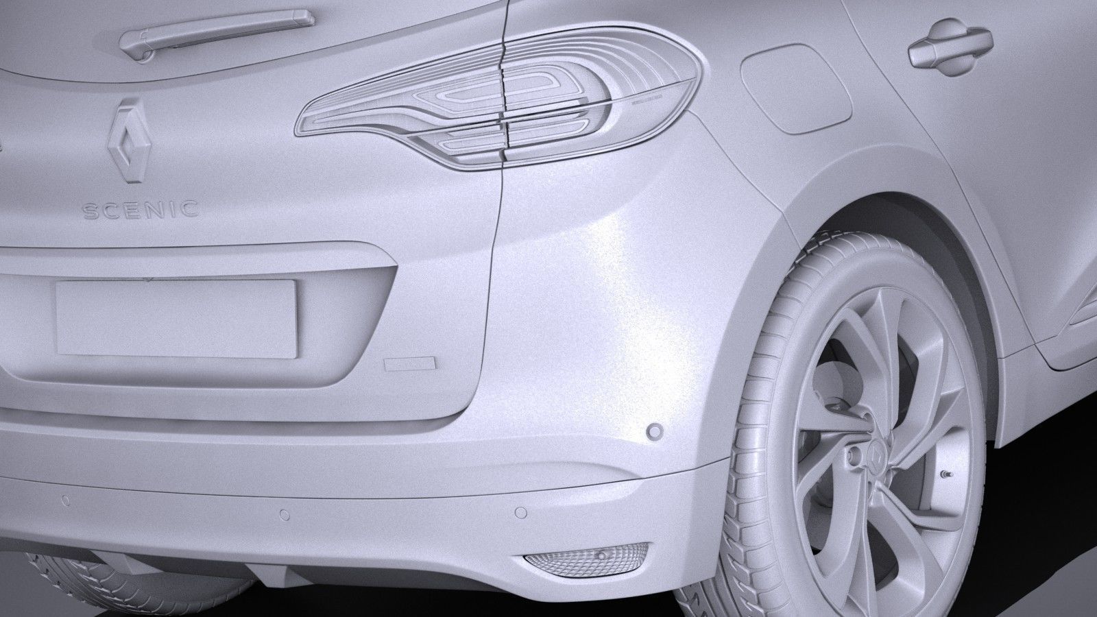 Renault Scenic 2017 3D model_10