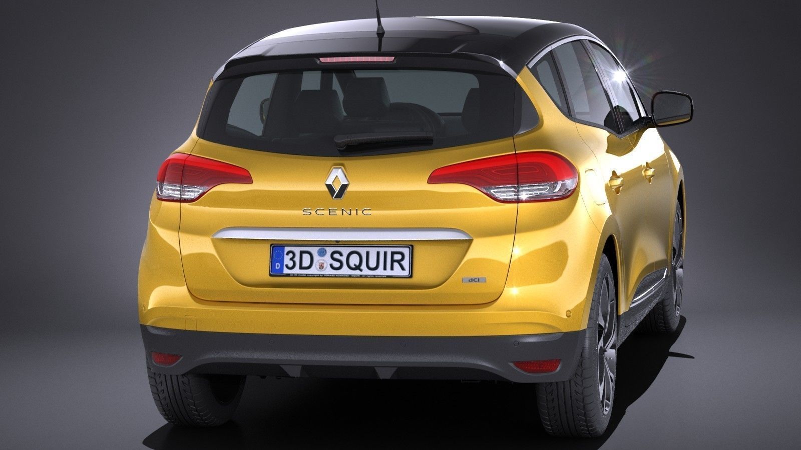 Renault Scenic 2017 3D model_5