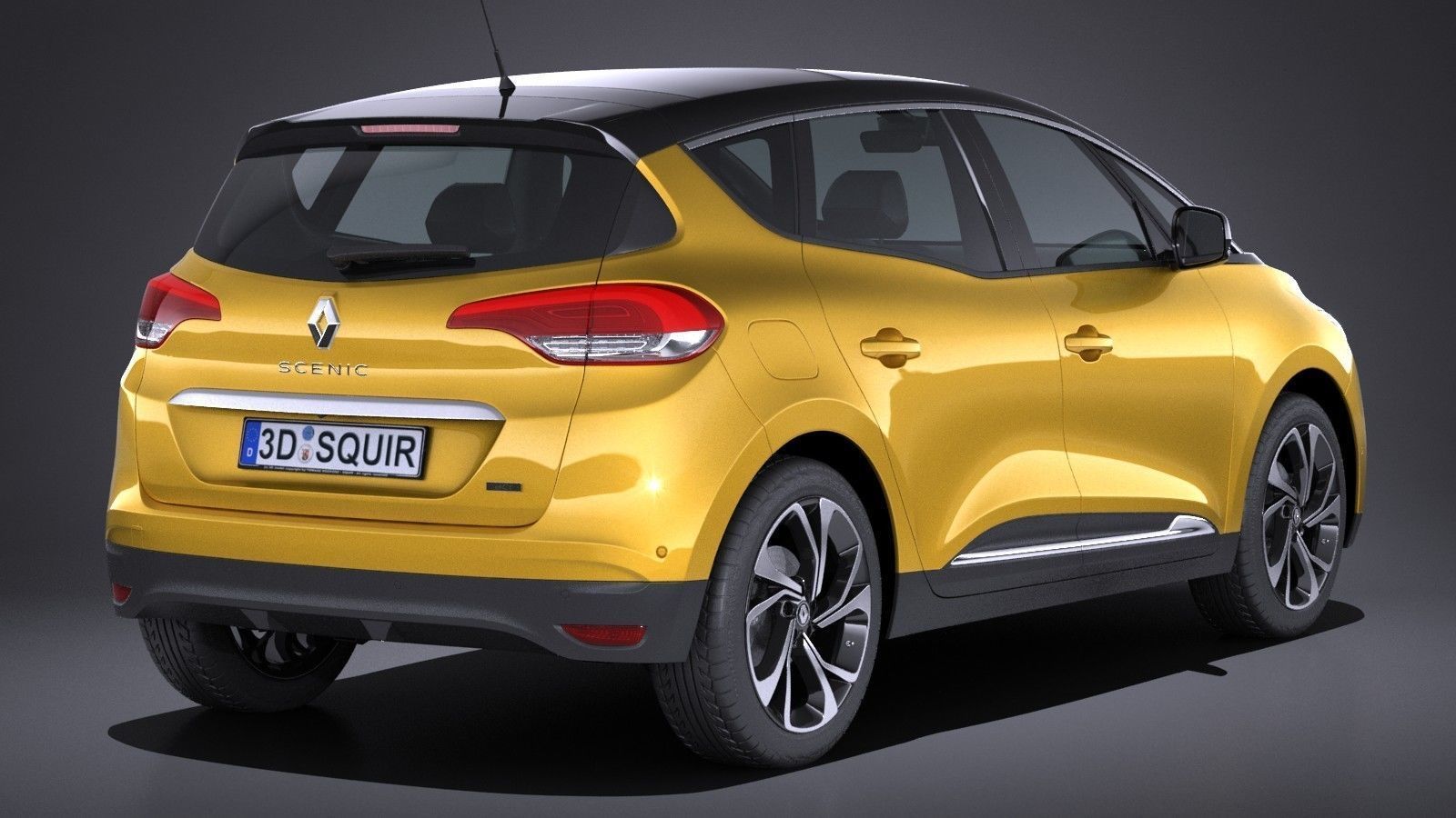 Renault Scenic 2017 3D model_2