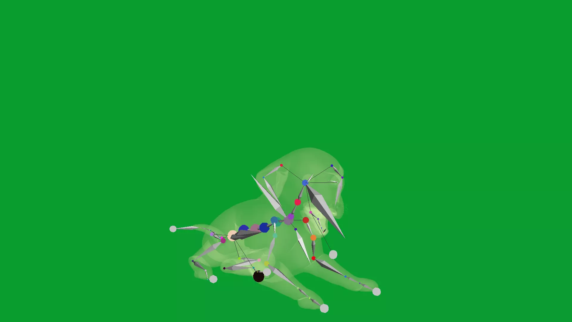 Rottweiler Puppy Dog Low-poly 3D model_41