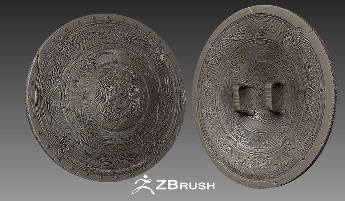 Zbrush Shield 3 3D model
