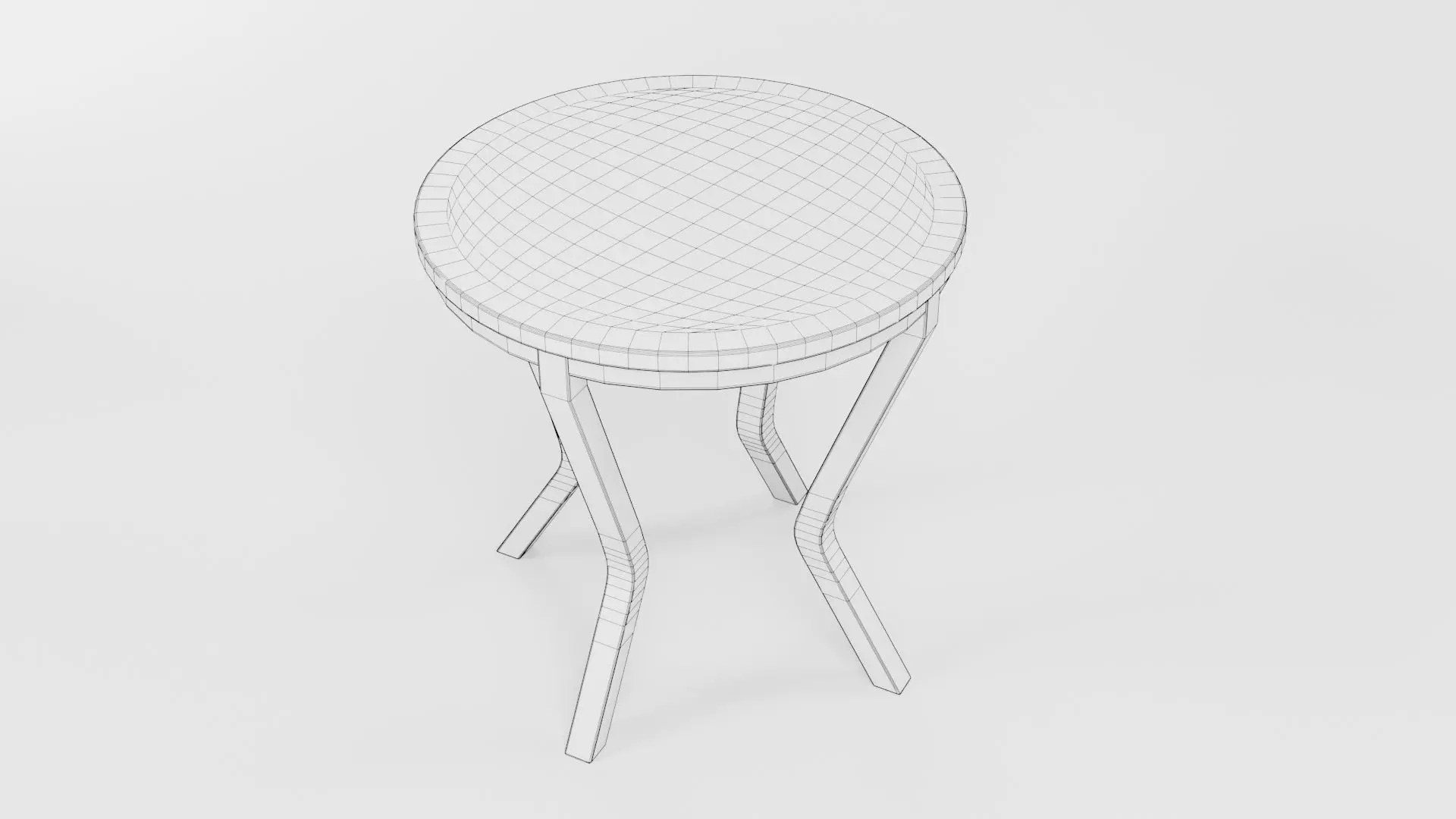 Round Table CG102 3D model_6