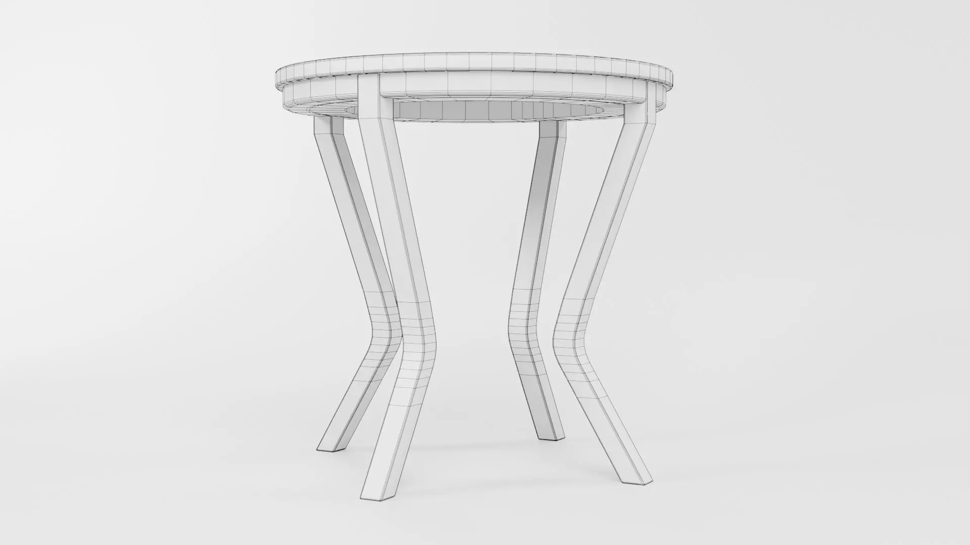 Round Table CG102 3D model_5
