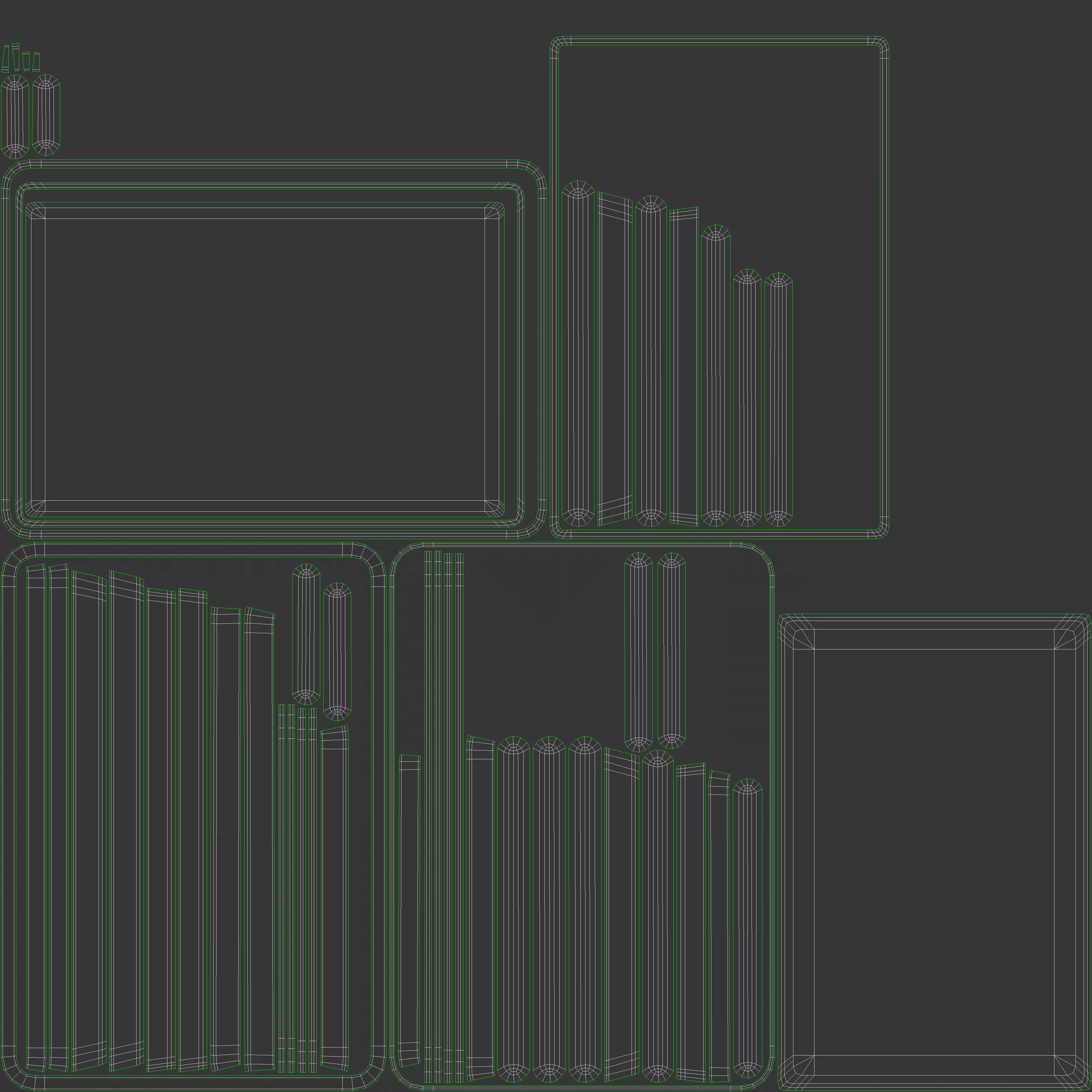 Garage Oil Drain Pan 3D model_9