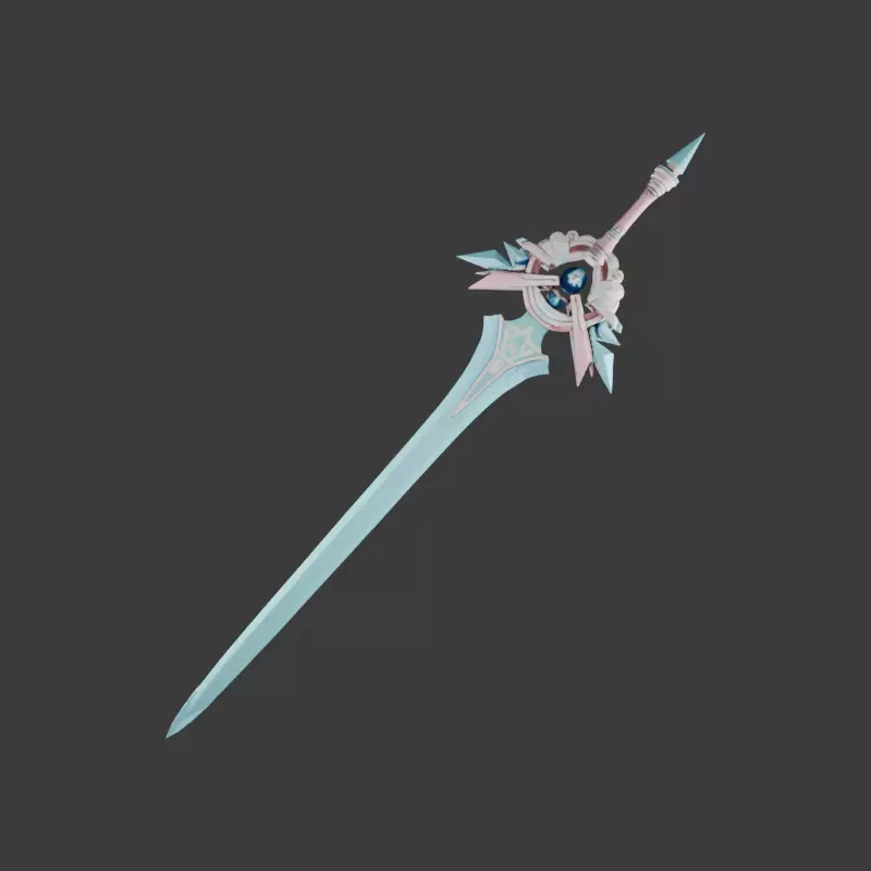 Skyward Blade 3D model_2