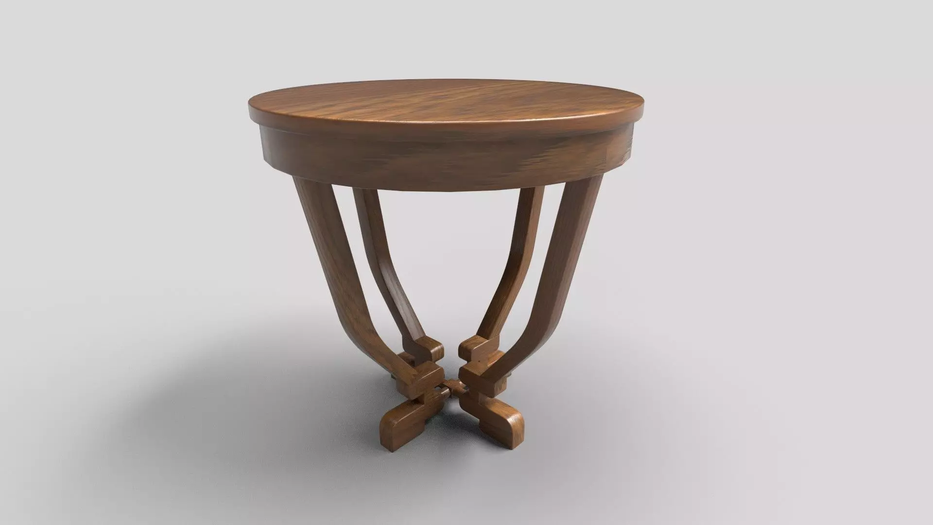 Round Table CG107 3D model_0