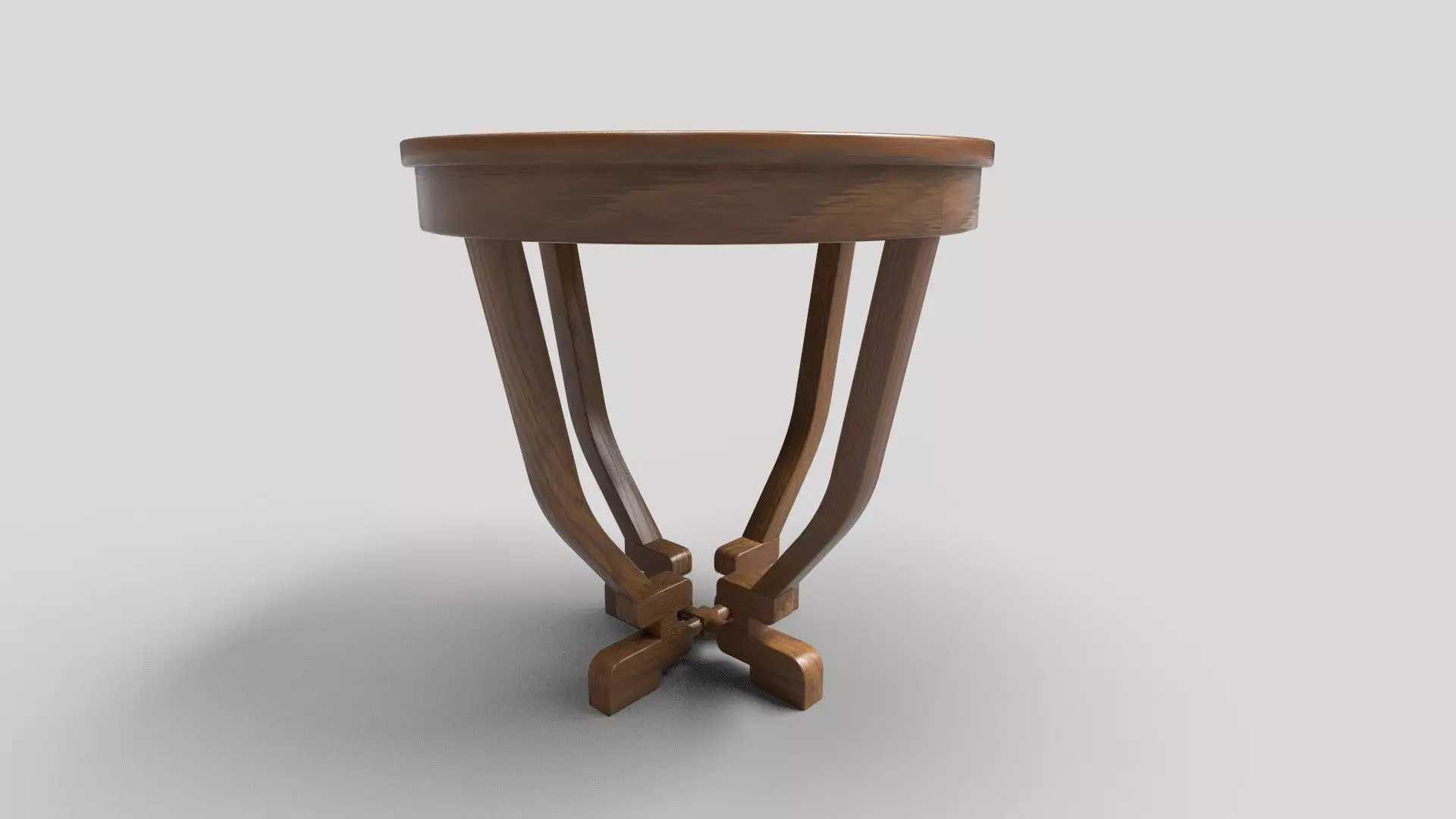 Round Table CG107 3D model_1