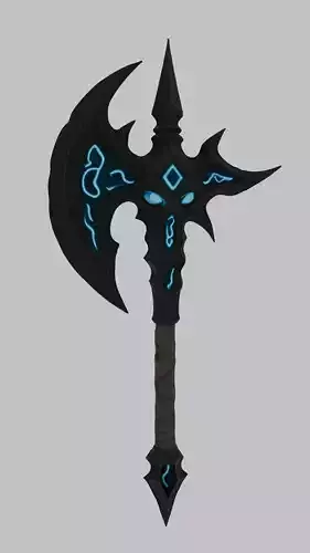 Brutal Iron Axe  Fantasy RPG Asset