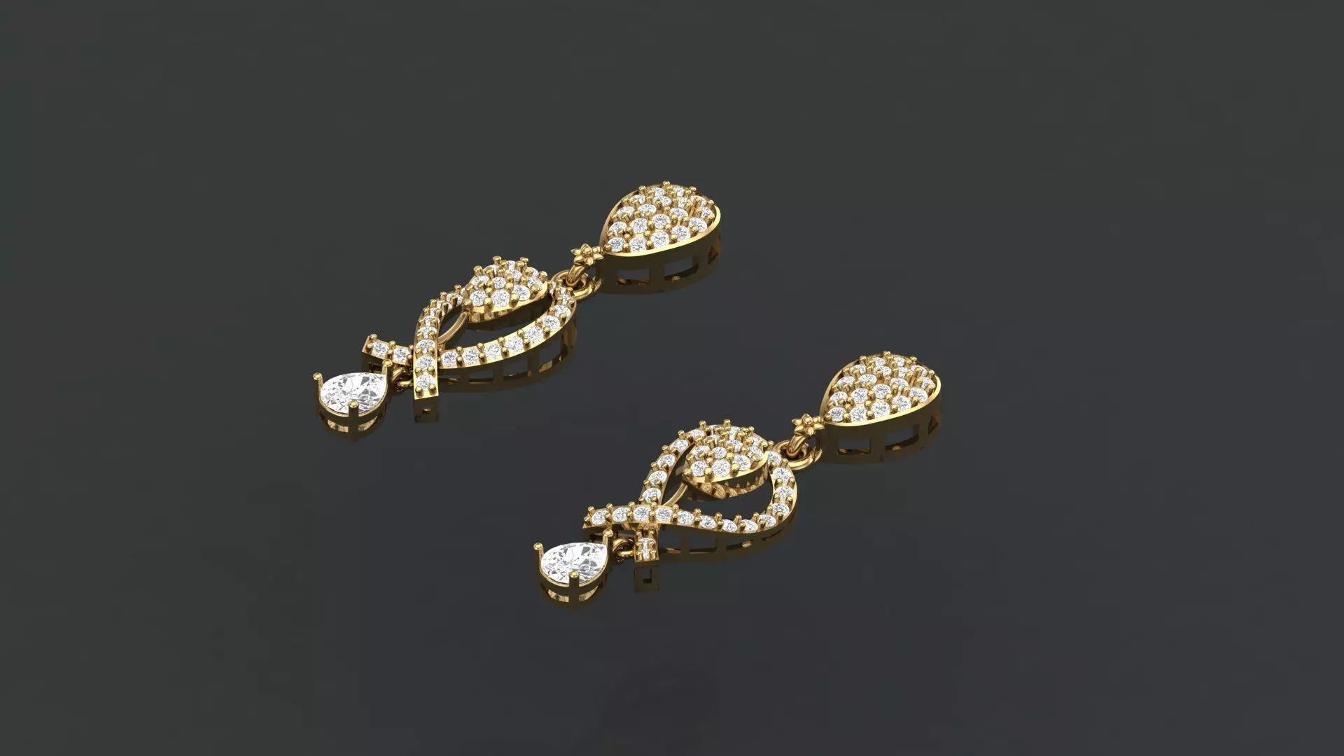 Earring 003 3D print model