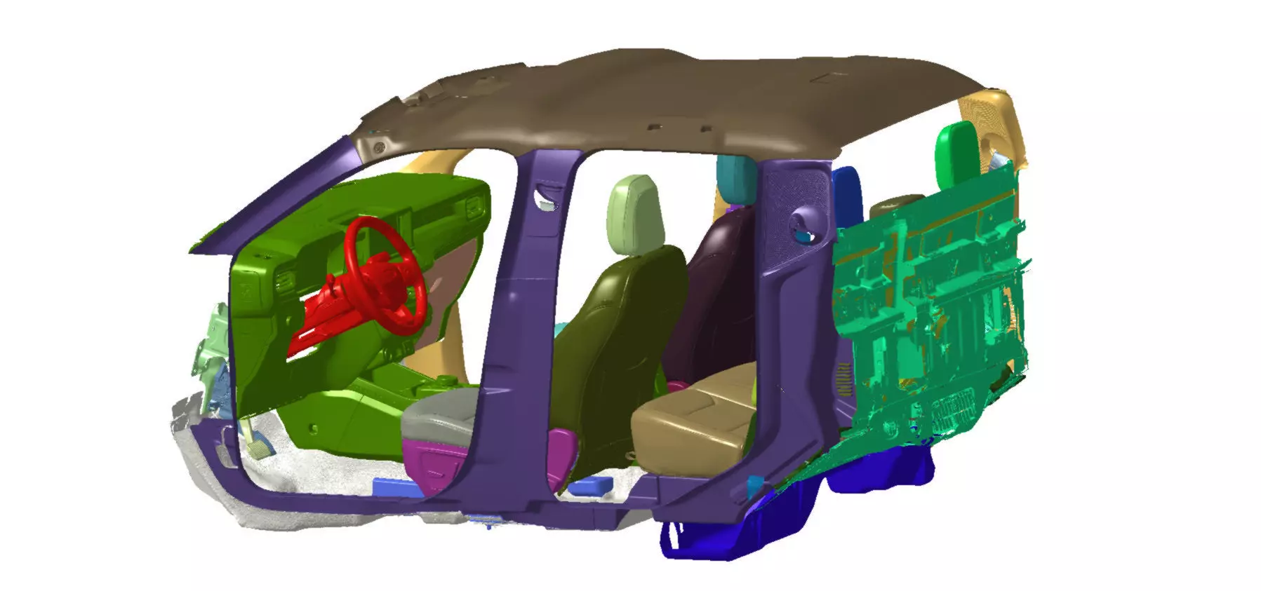 Maverick Lariat 2022 Vehicle 3d scan data 3D model 3D model_13