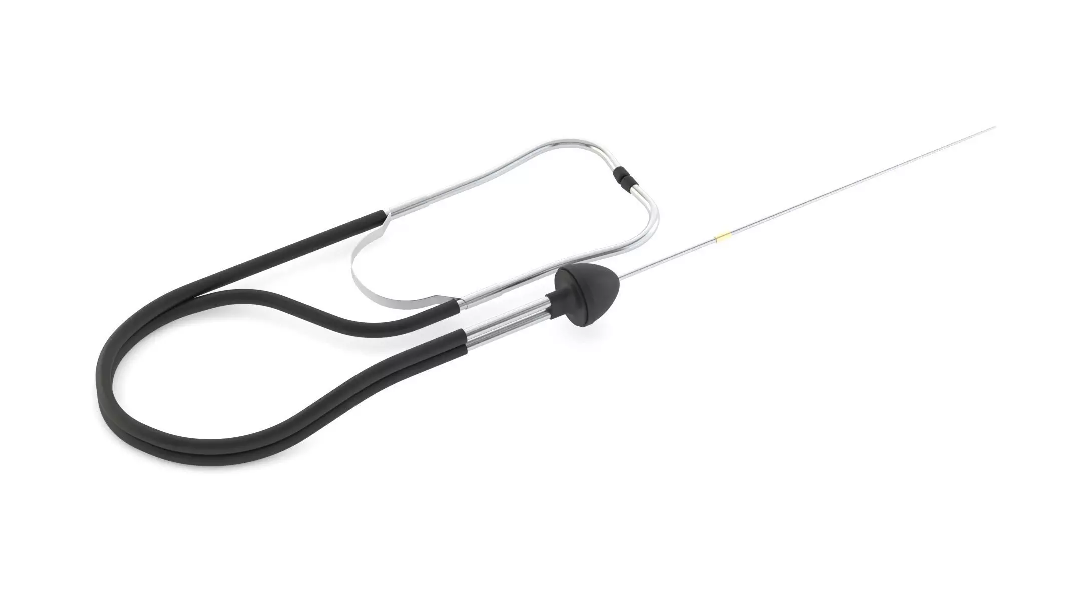 Garage Mechanics Stethoscope 3D model_0