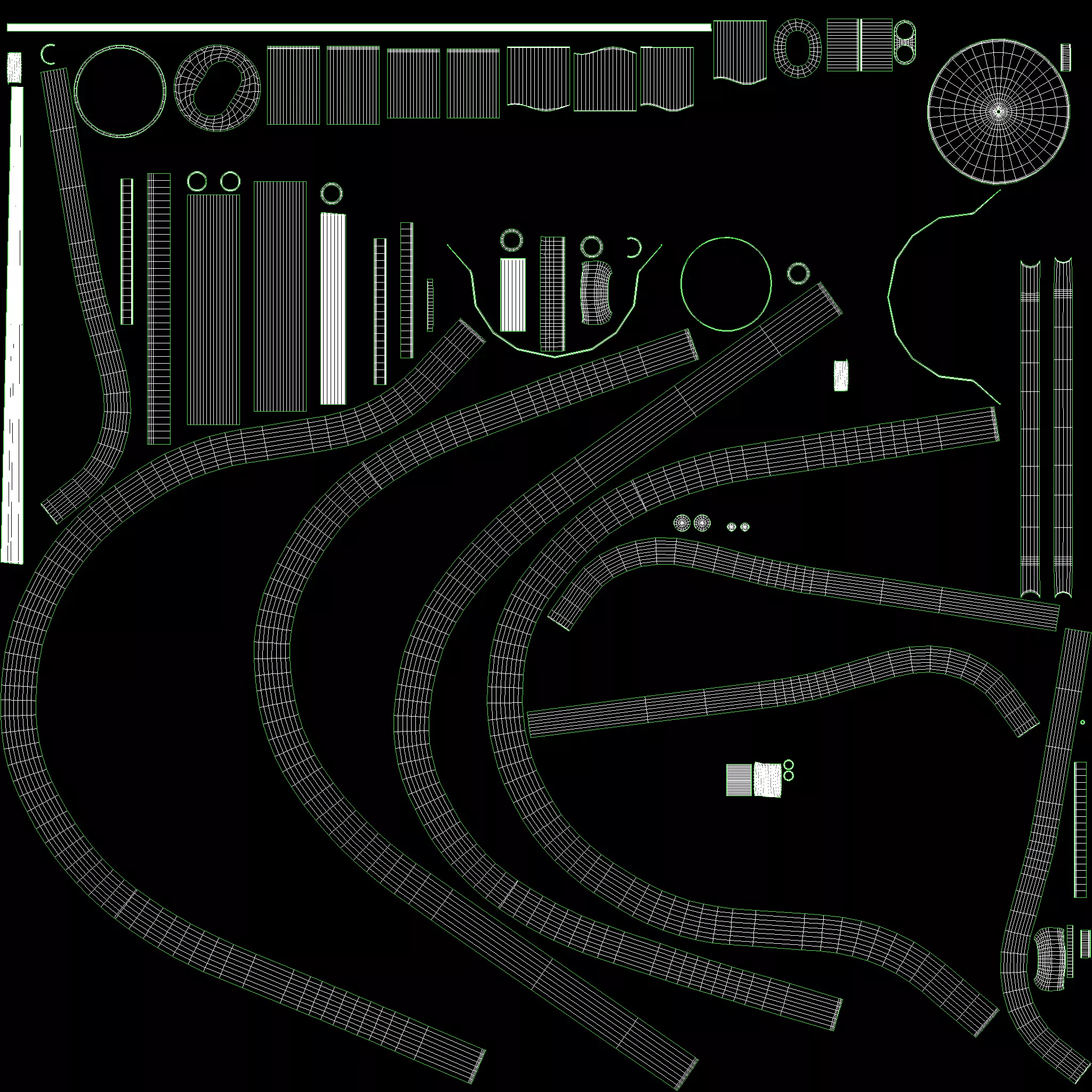 Garage Mechanics Stethoscope 3D model_9