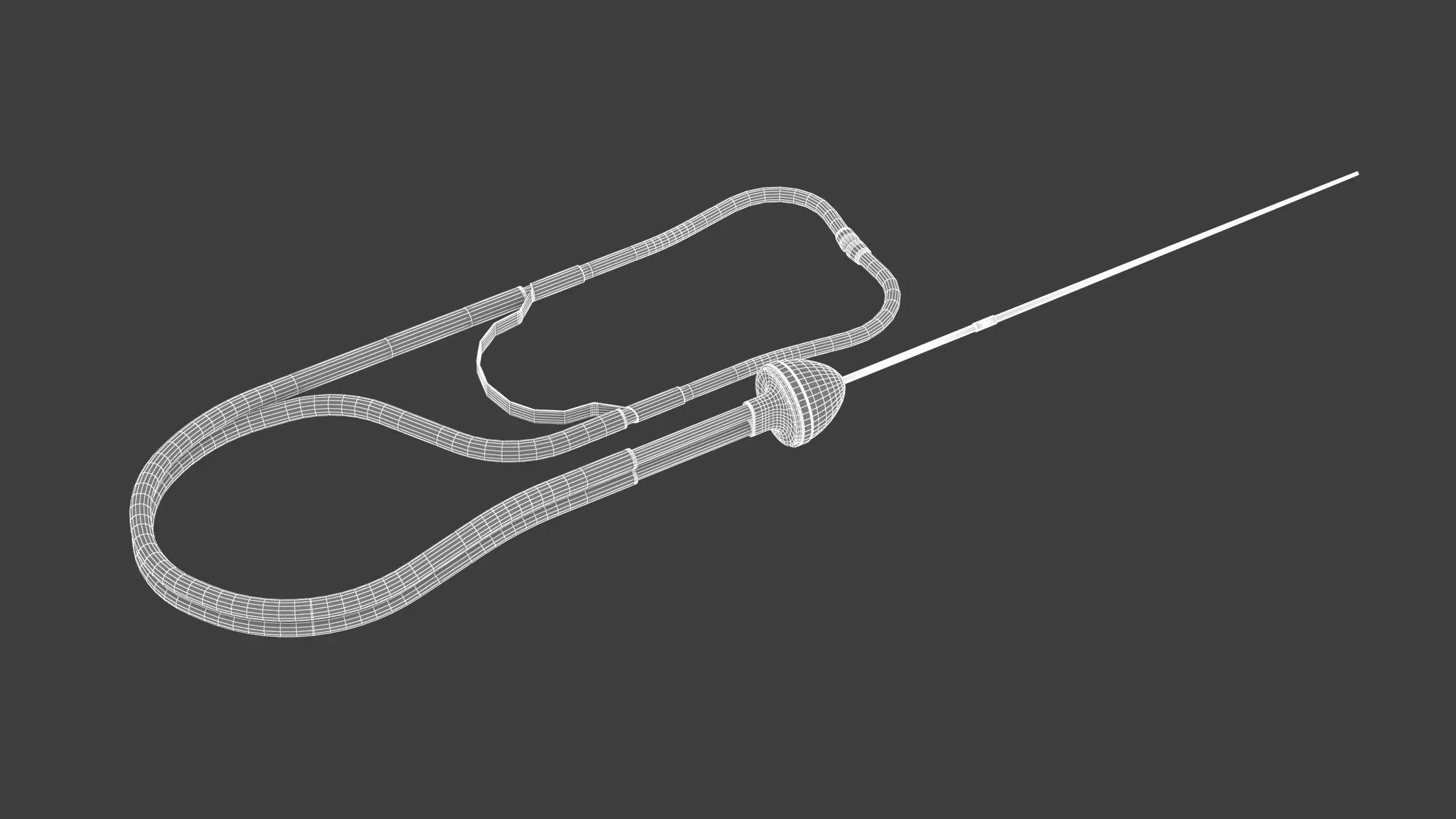 Garage Mechanics Stethoscope 3D model_1