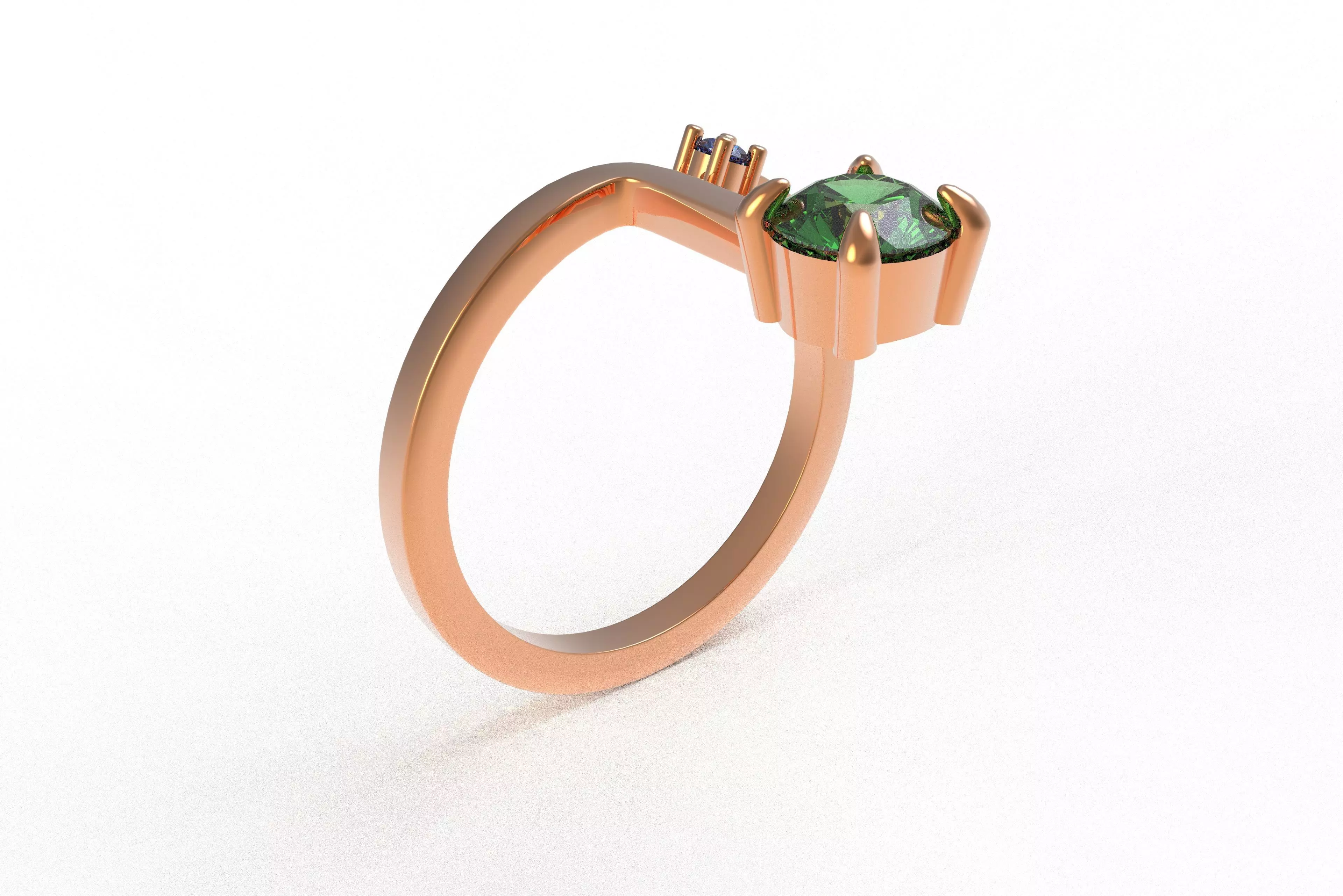 00017 Simple Adjustable Ring 3D print model_18