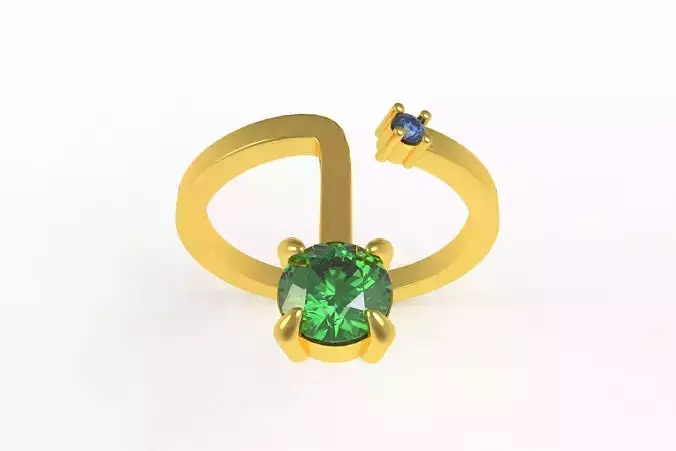 00017 Simple Adjustable Ring