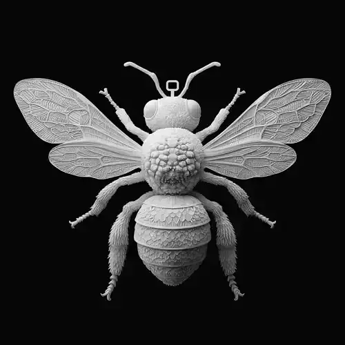 Bee Pendant 3D Model