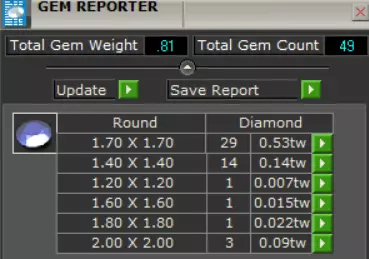 Rose Gold stl 3dm Pendant Sparkling Diamonds Heart Design jp0310 3D print model_7